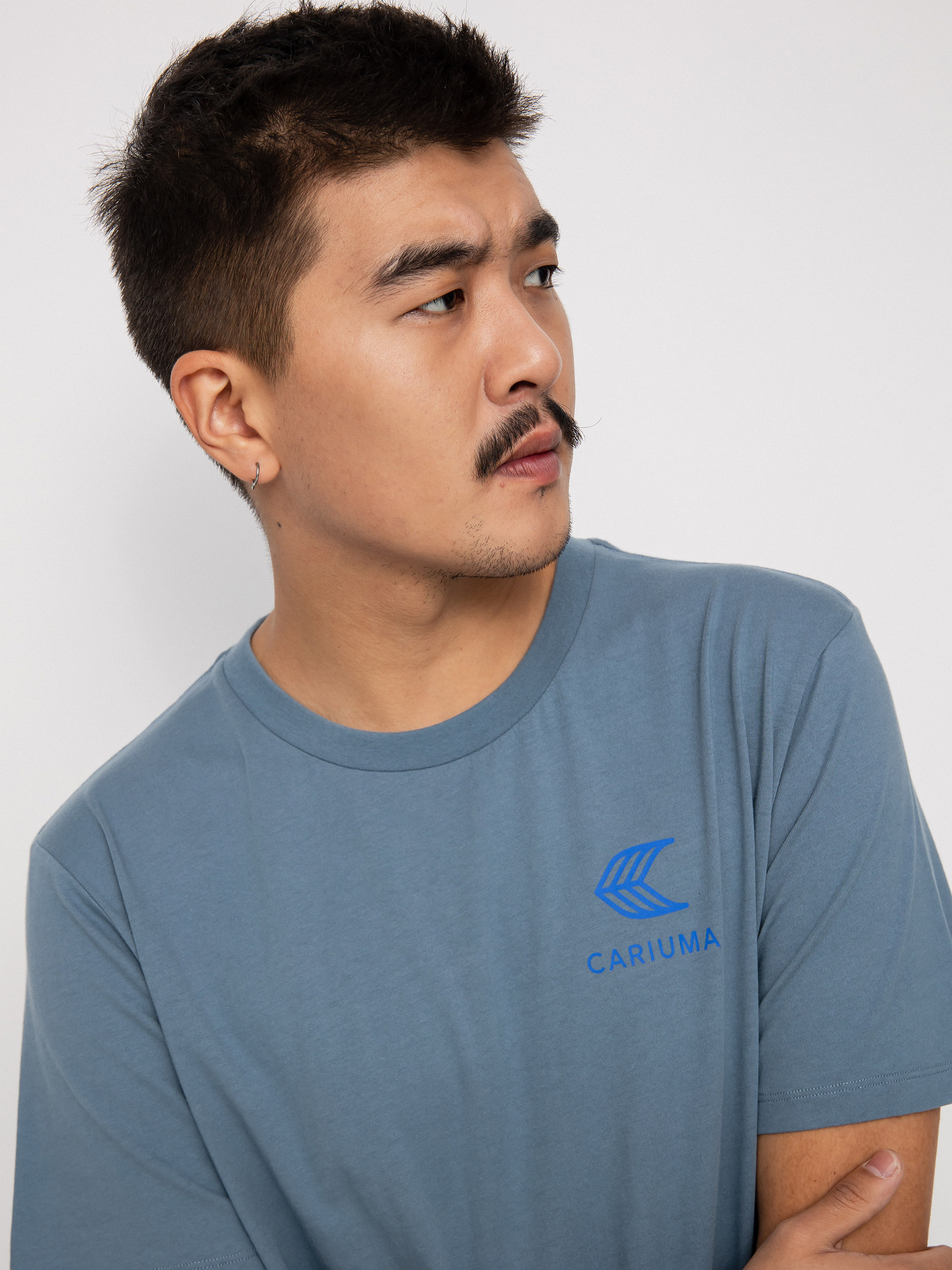 Тениска Cariuma Skate with your Heart (mirage blue)