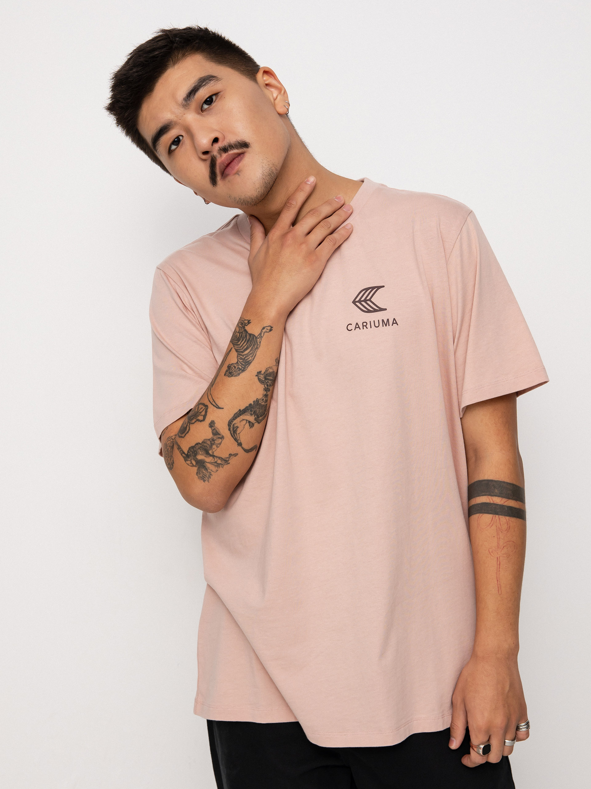 Тениска Cariuma Skate with your Heart (rose)