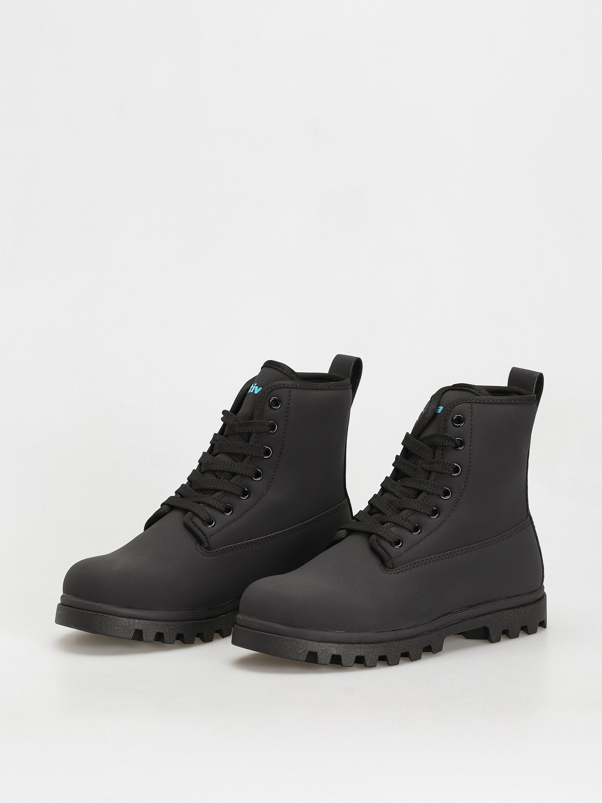 Native Зимни обувки Johnny Treklite (jiffy black/jiffy black/victoria blue)