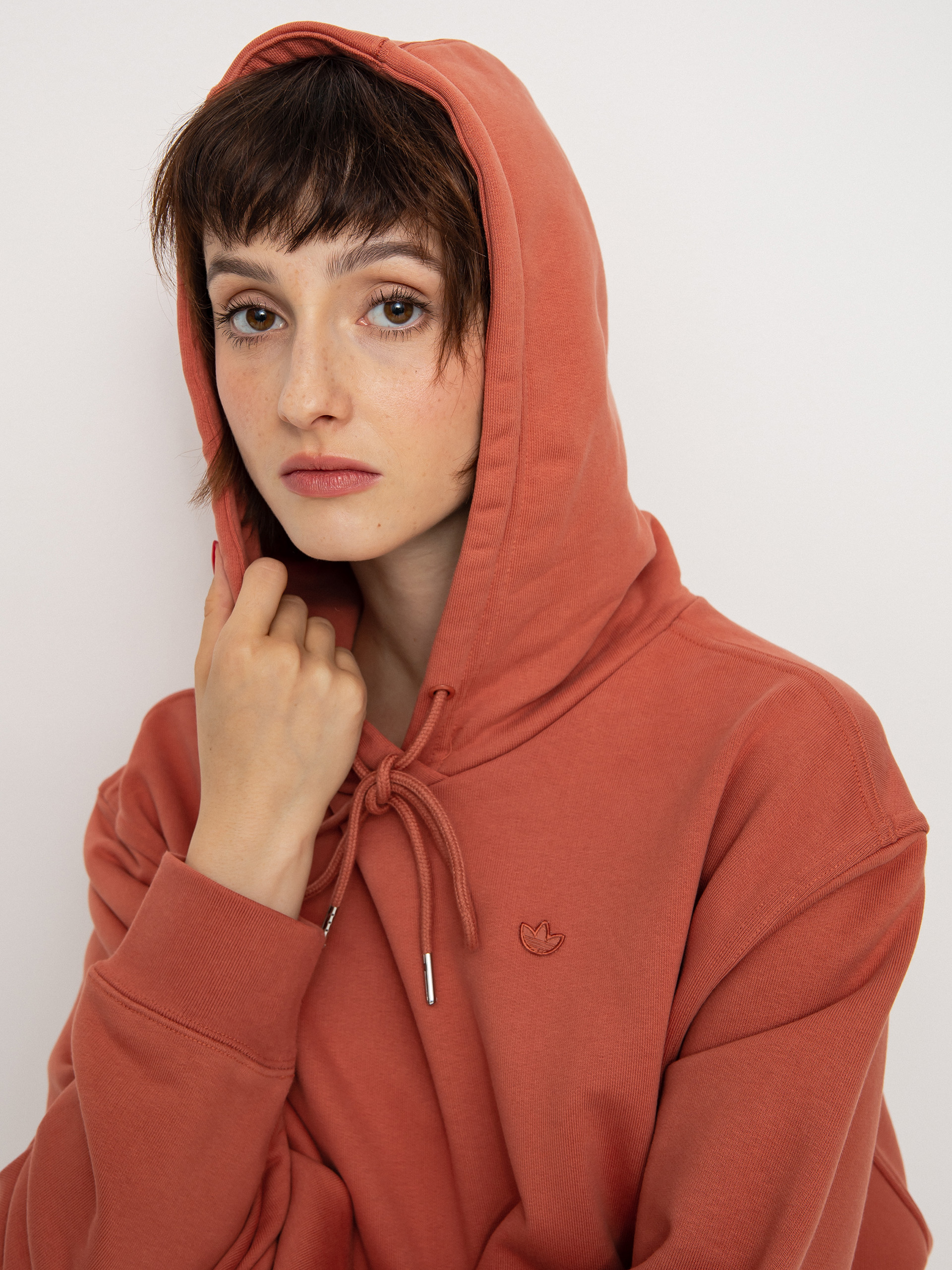 adidas Originals Суитшърт с качулка Small Logo Shmoo HD Wmn (magear)