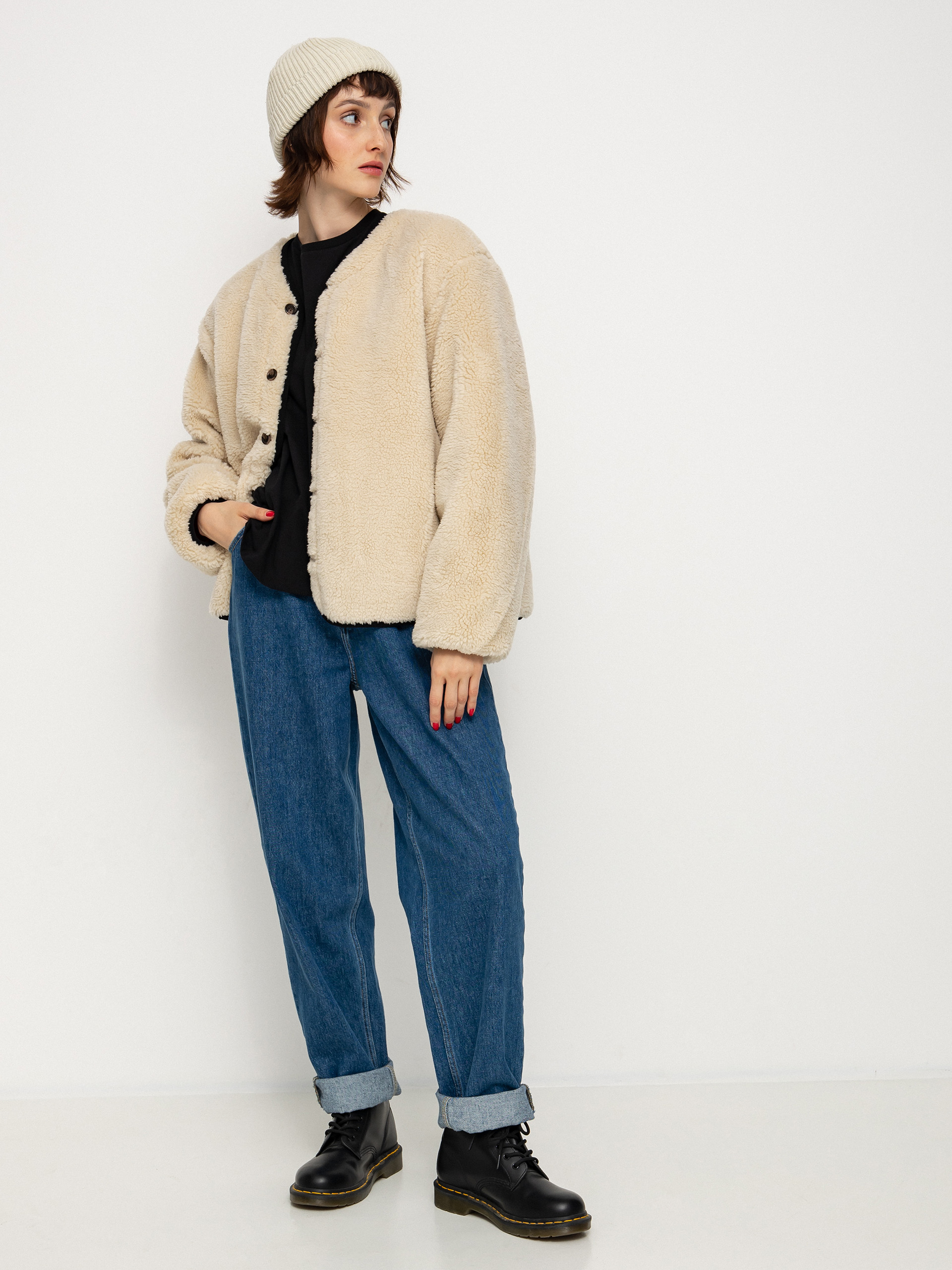 Brixton Яке Sherpa Reversible Padded Wmn (mars red praire floral)