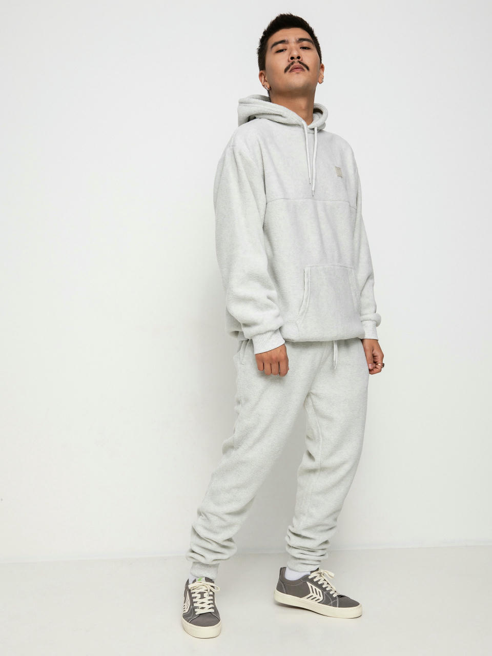 Brixton Панталони Blanket Fleece Jogger (beige heather)