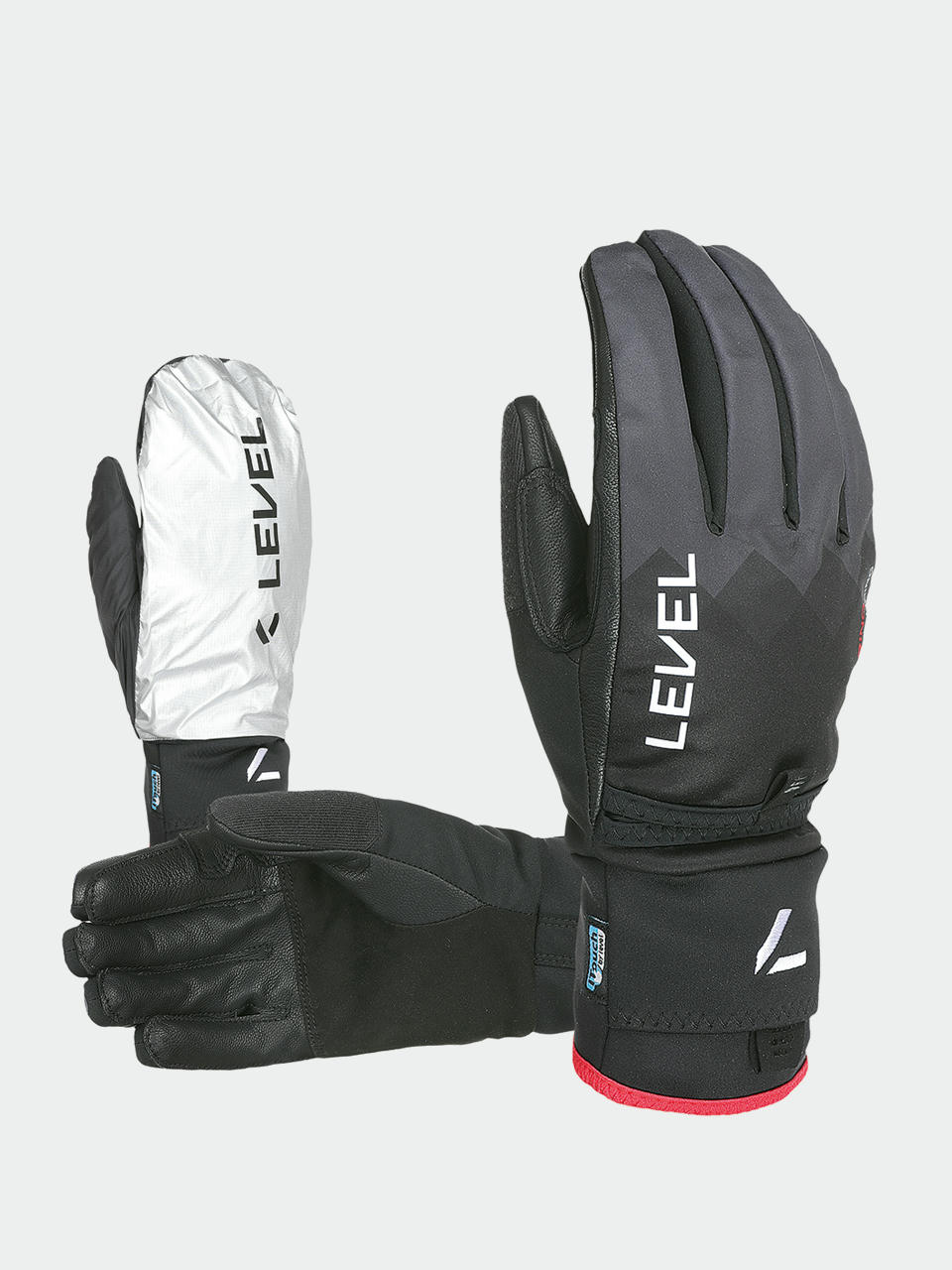 Level Ръкавици Ski Alper Light (black)