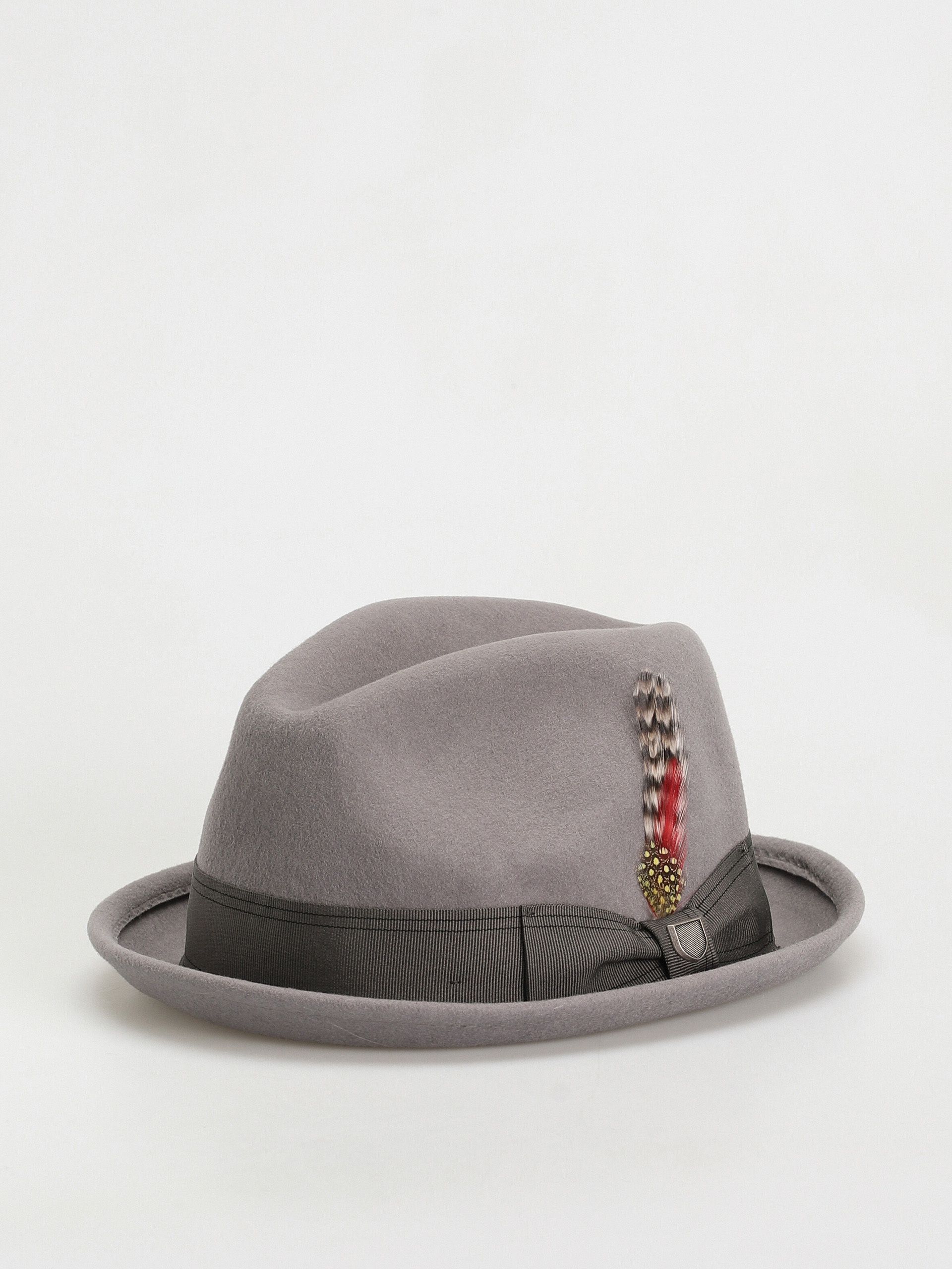 Brixton Шапка с периферия Gain Fedora (grey/dark grey)