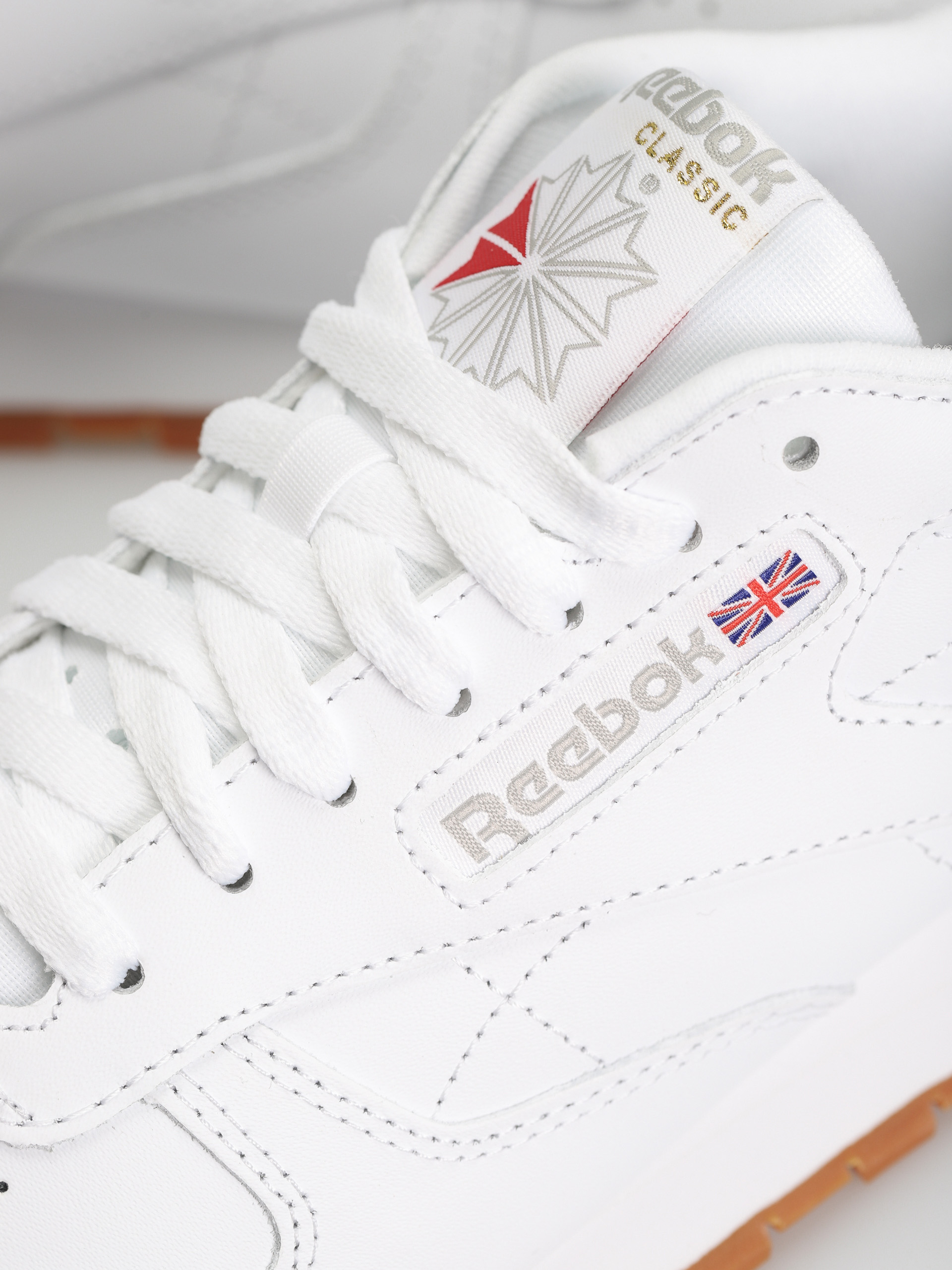 Reebok Обувки Classic Leather (ftwwht/pugry3/rbkg03)
