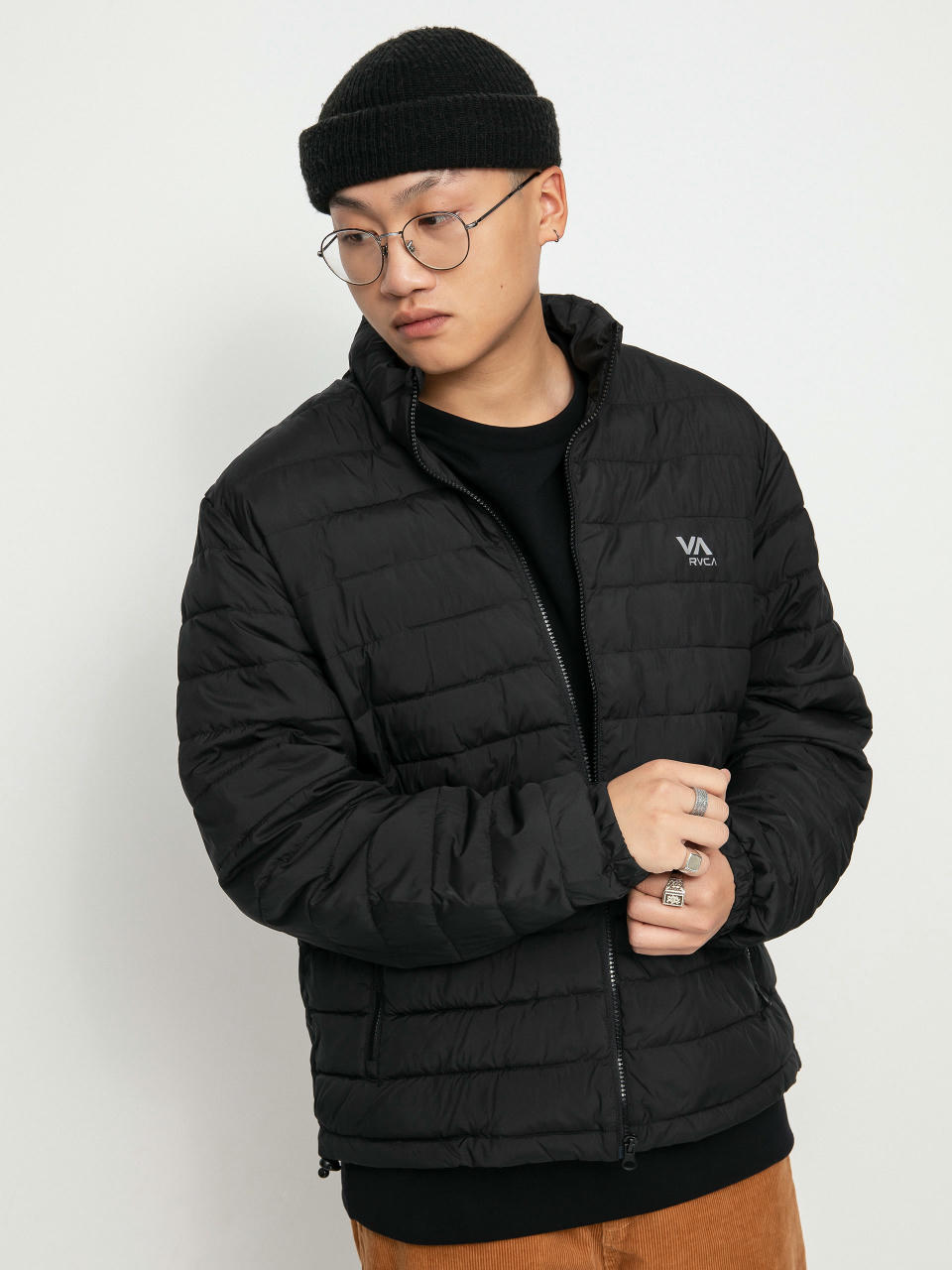 RVCA Яке Packable Puffa (black 2)