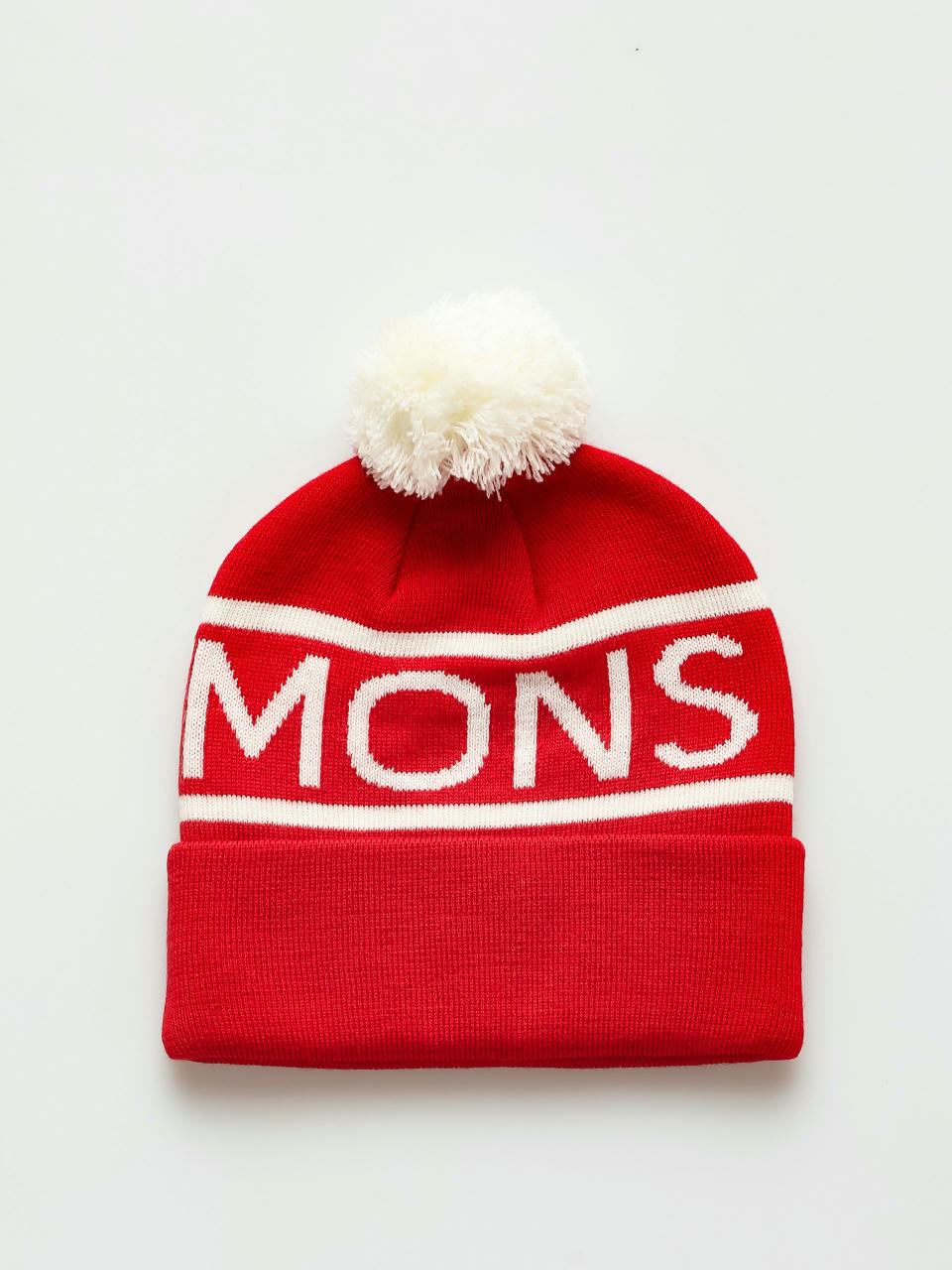 Mons Royale Шапка Pom Pom (retro red)