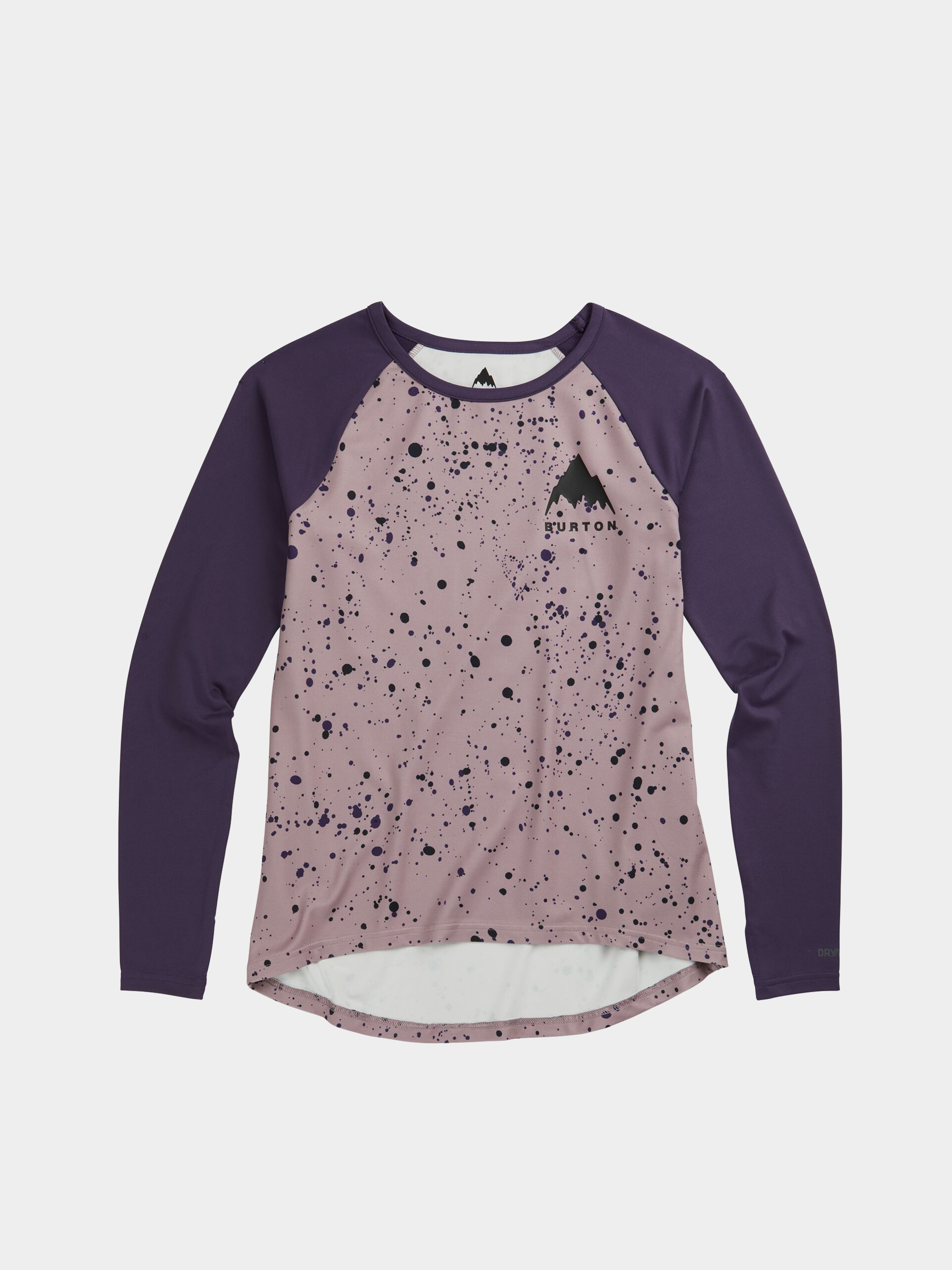 Burton Блузи Roadie Base Layer Tech Wmn (elderberry spatter/violet halo)