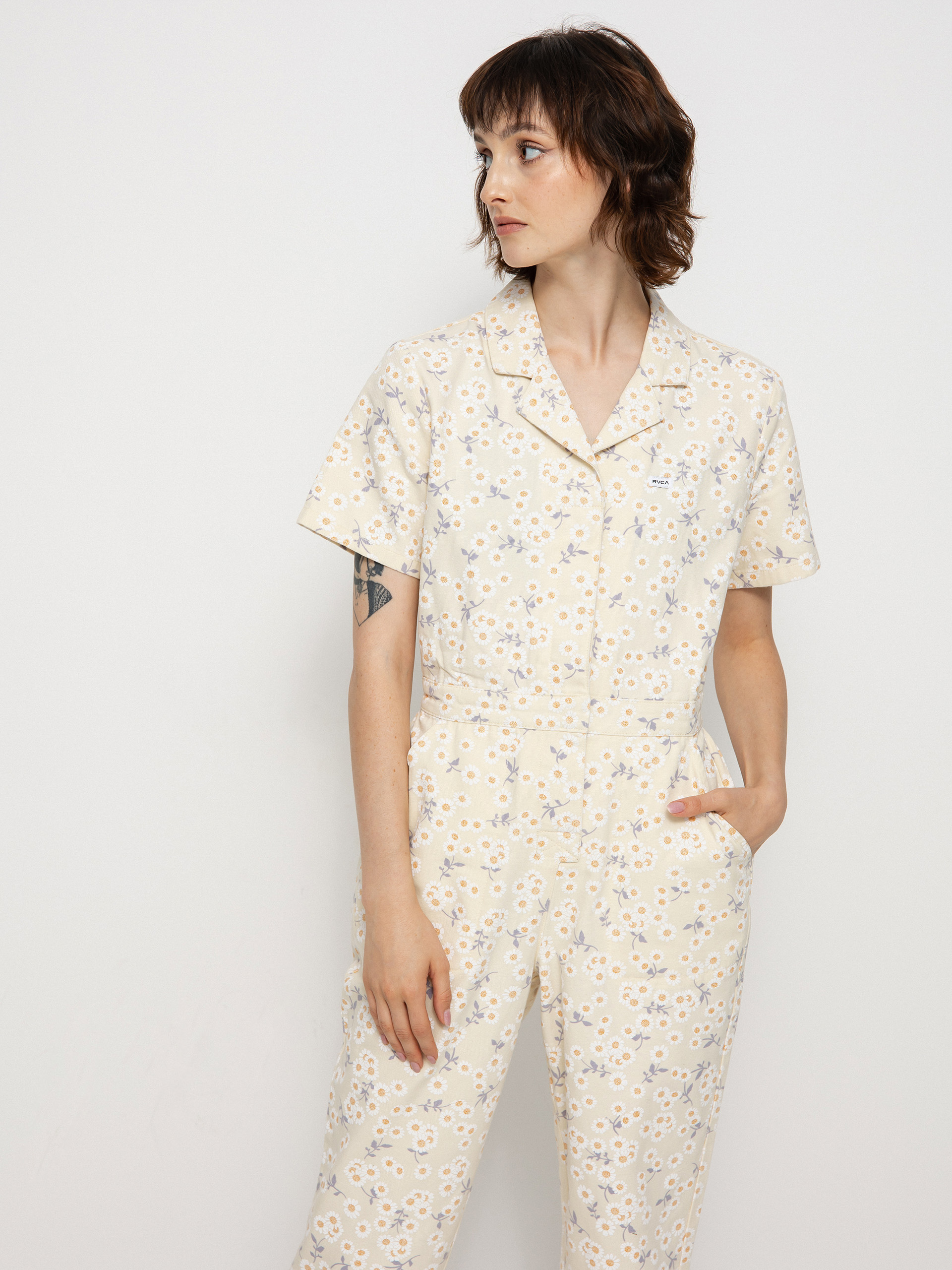Дамски RVCA комбинезон Nightshift Jumpsuit (afterglow)