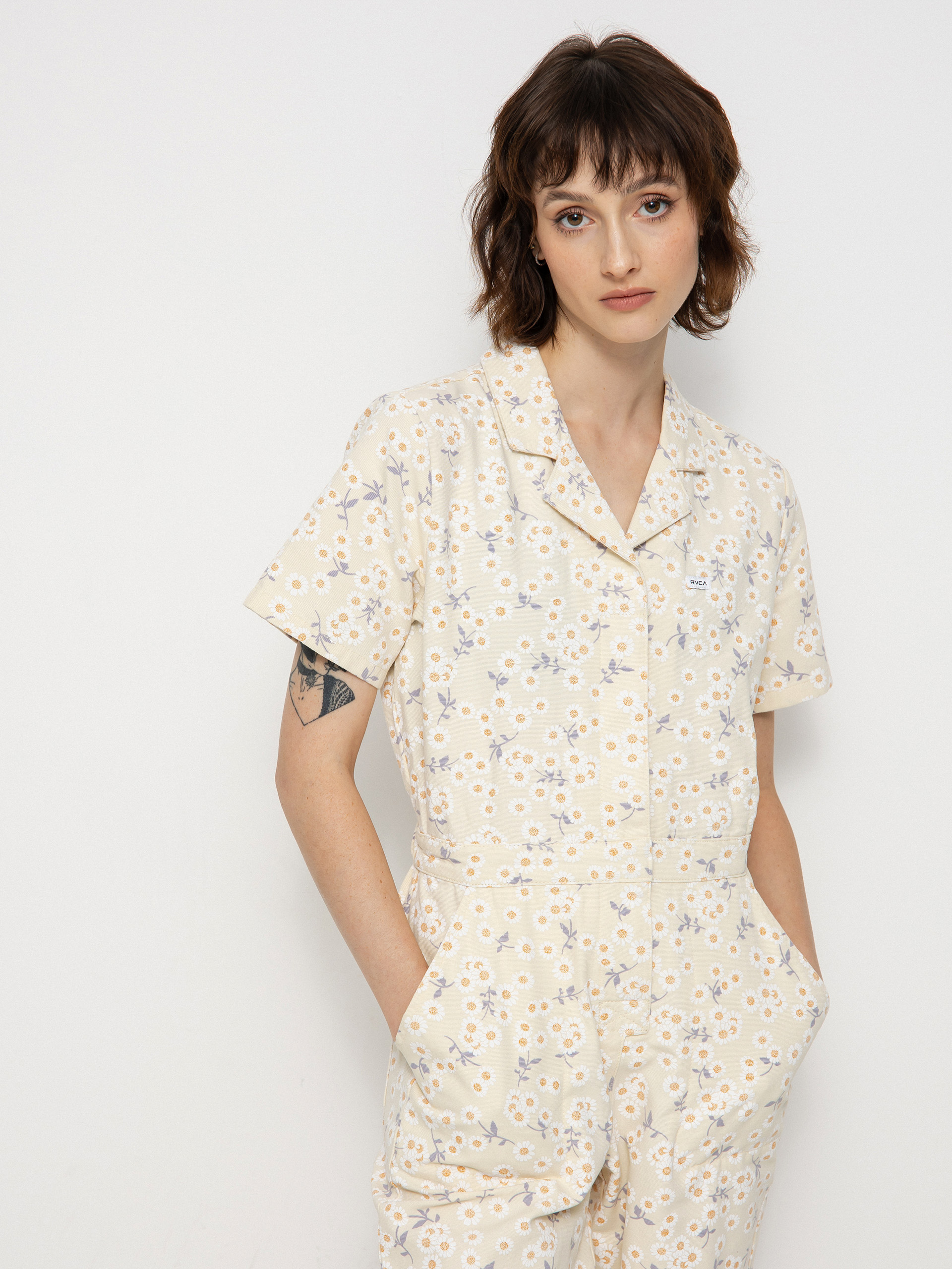 Дамски RVCA комбинезон Nightshift Jumpsuit (afterglow)