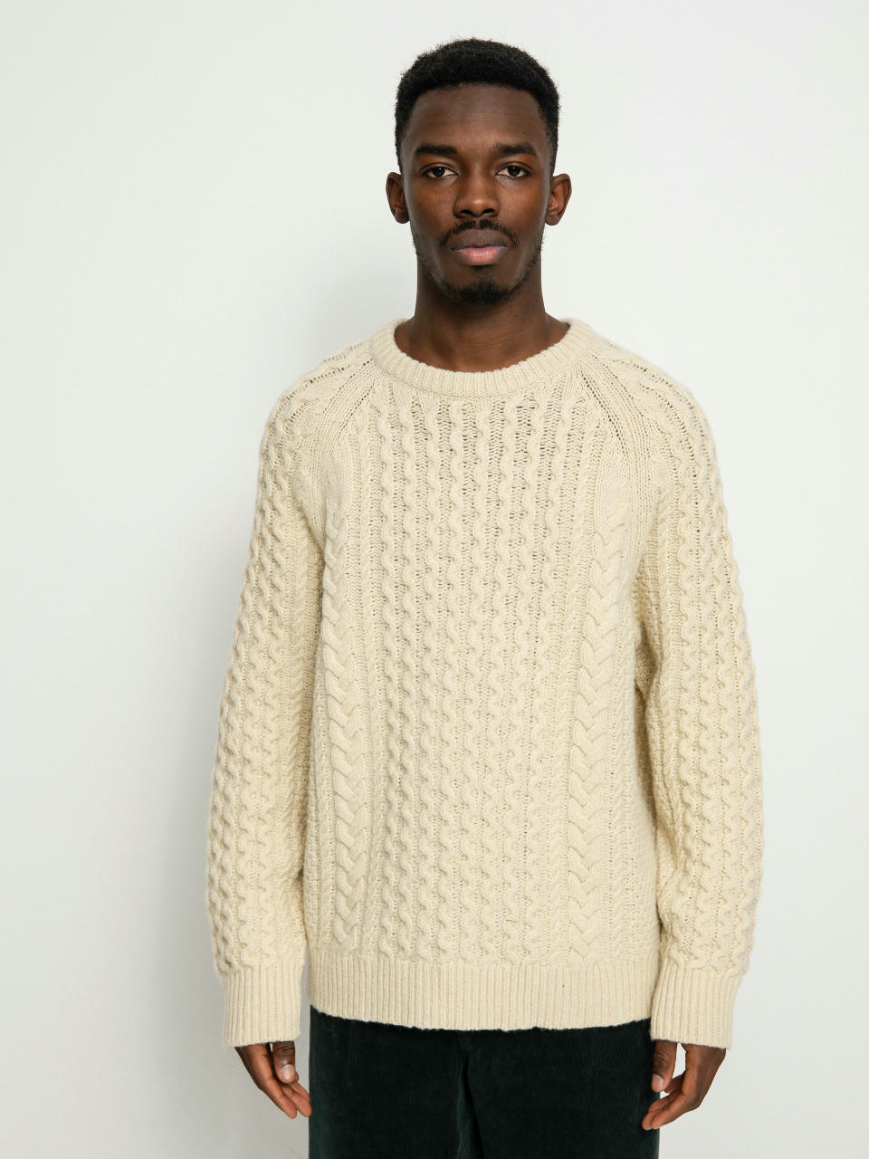Patagonia Пуловер Recycled Wool Cable Knit (natural)