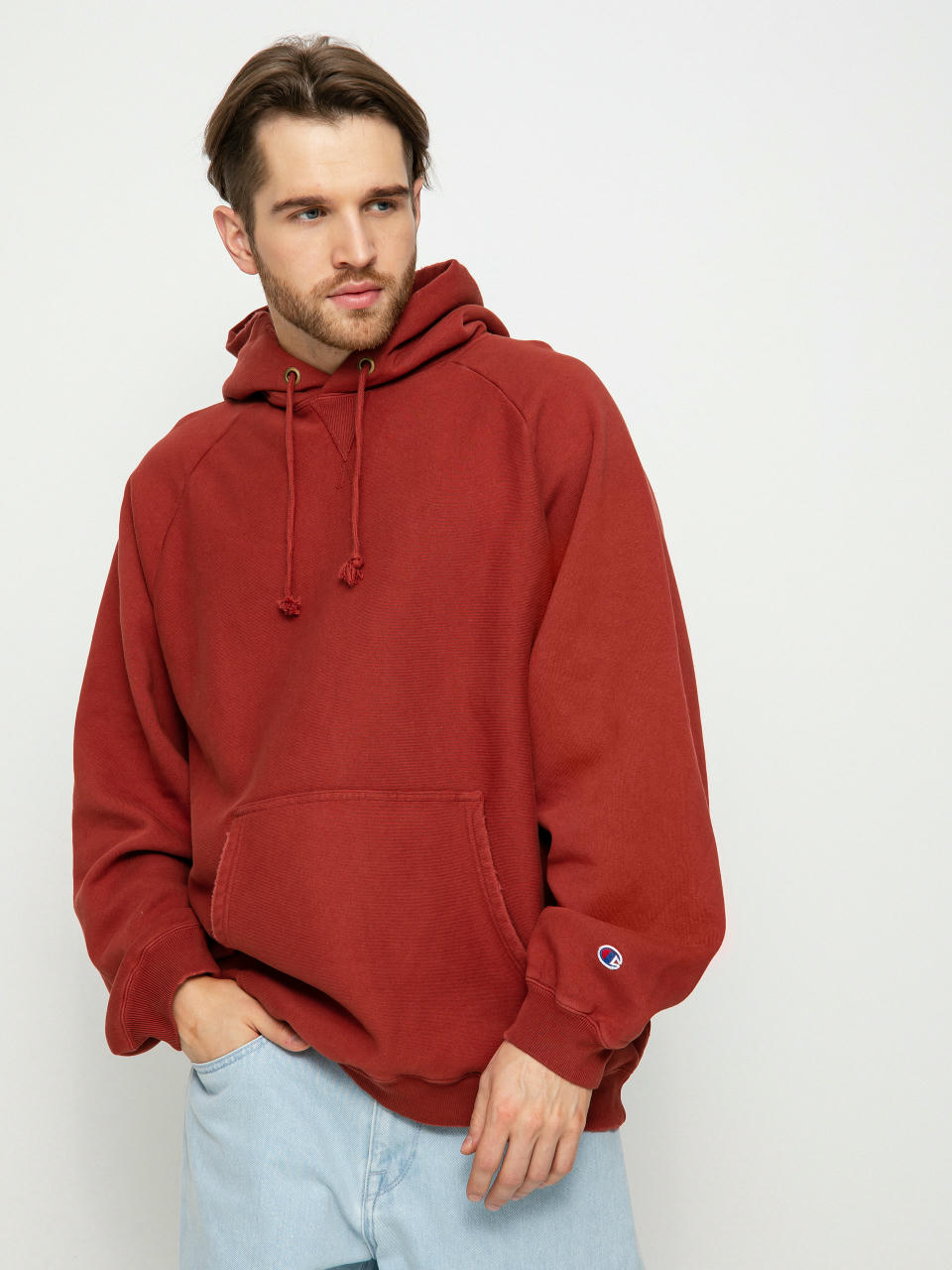 Champion Суитшърт с качулка Hooded Sweatshirt 217979 HD (fdb)