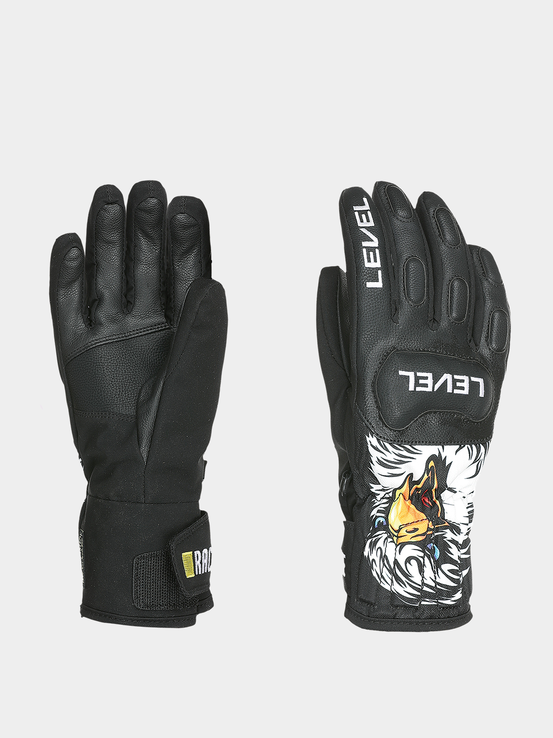 Level Ръкавици Race Jr JR (pk black)