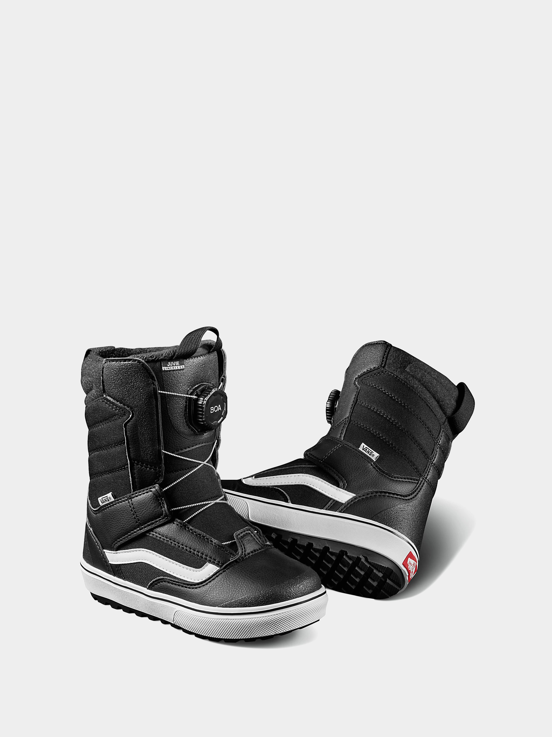 Vans Сноуборд обувки Juvie Linerless JR (black/white)
