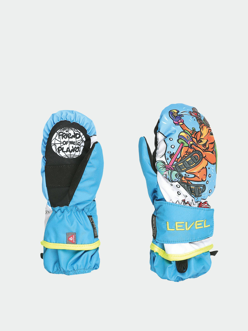 Level Ръкавици Animal Rec JR (light blue)