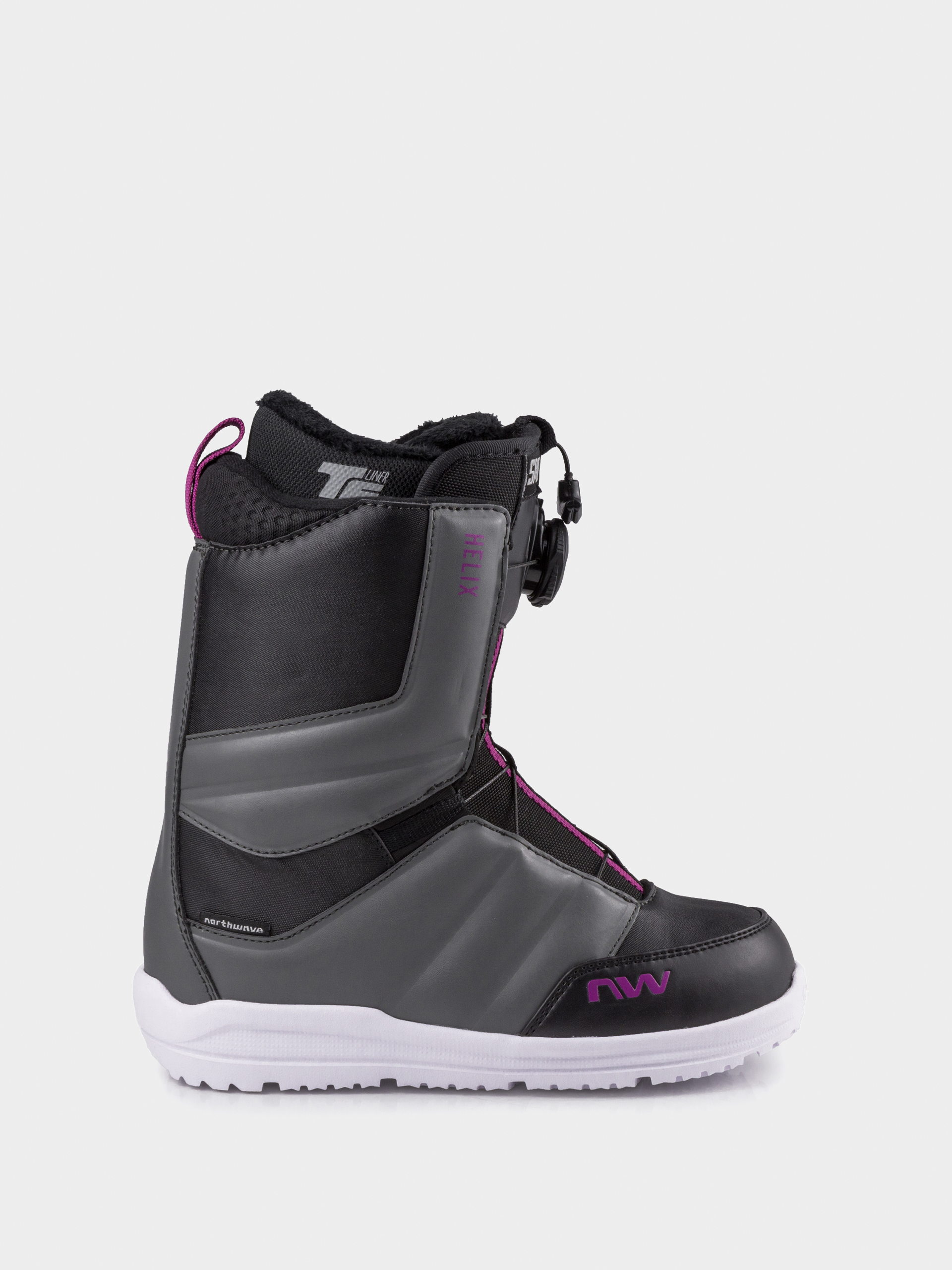 Дамско Northwave Сноуборд обувки Helix Spin (black/dark grey)