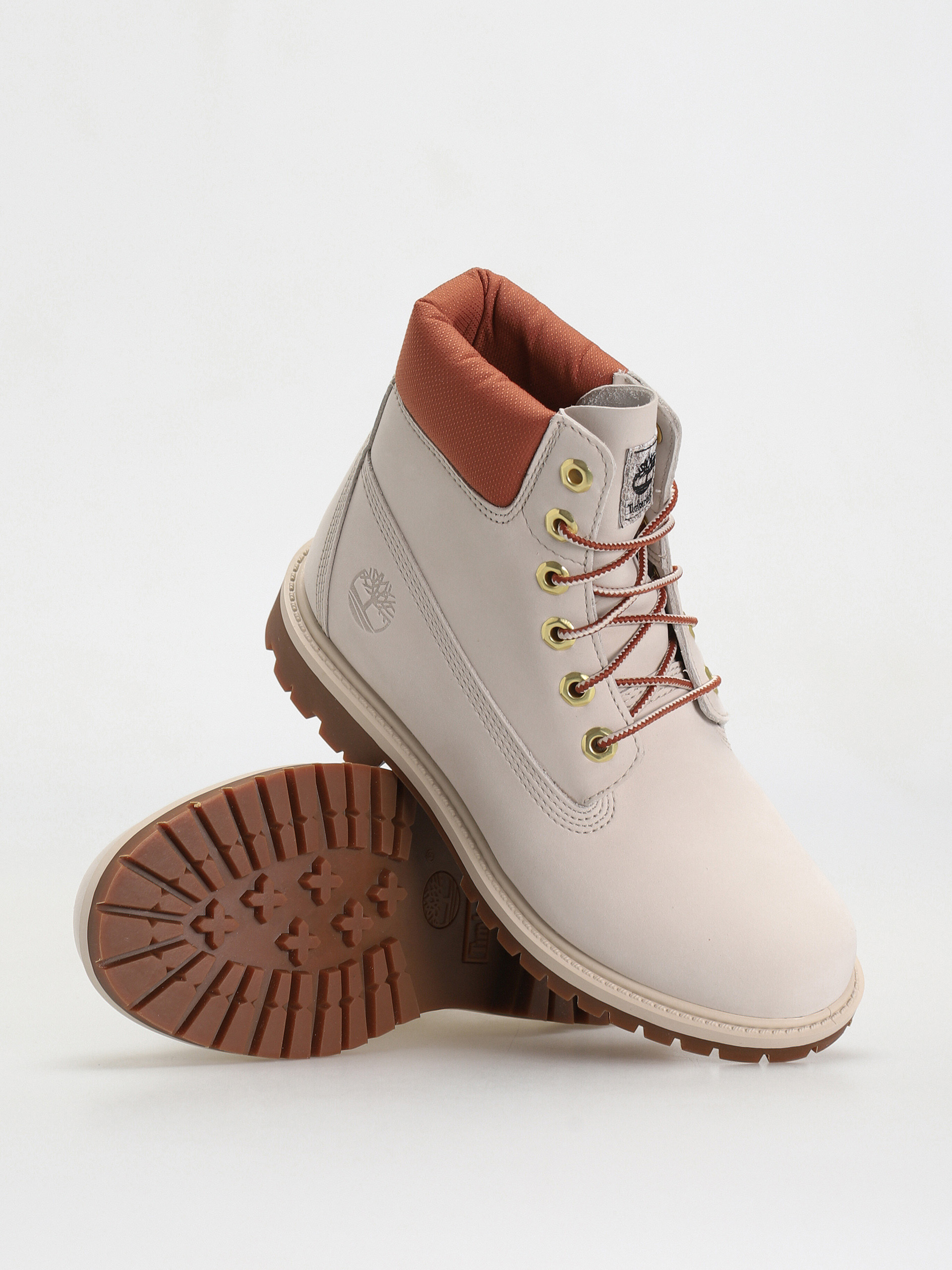 Timberland Обувки 6In Hert Bt Cupsole Wmn (white nubuck)