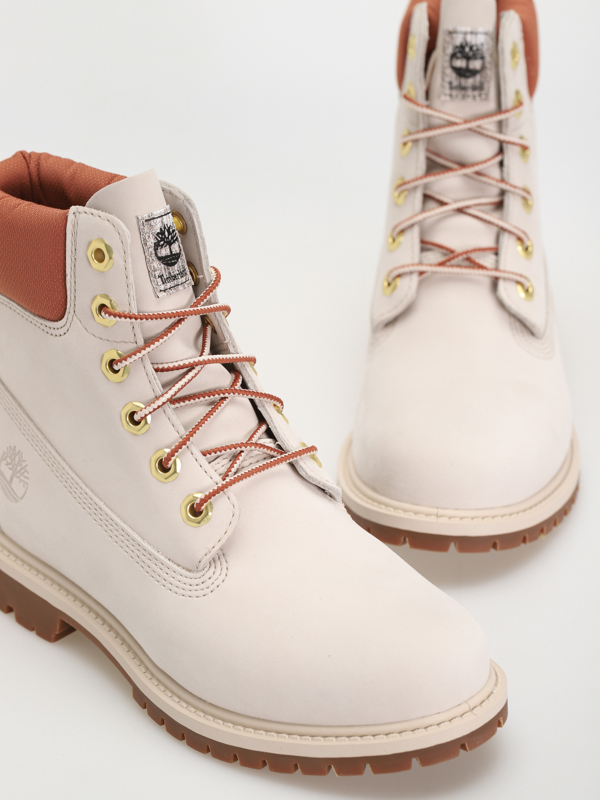 Timberland Обувки 6In Hert Bt Cupsole Wmn (white nubuck)