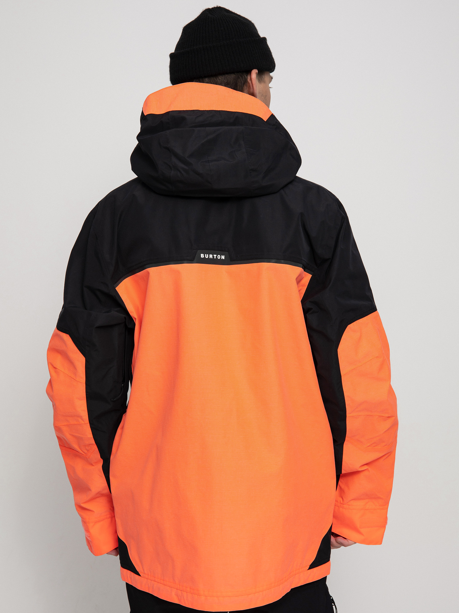 Мъжки Burton Сноуборд яке Frostner (true black/tetra orange)