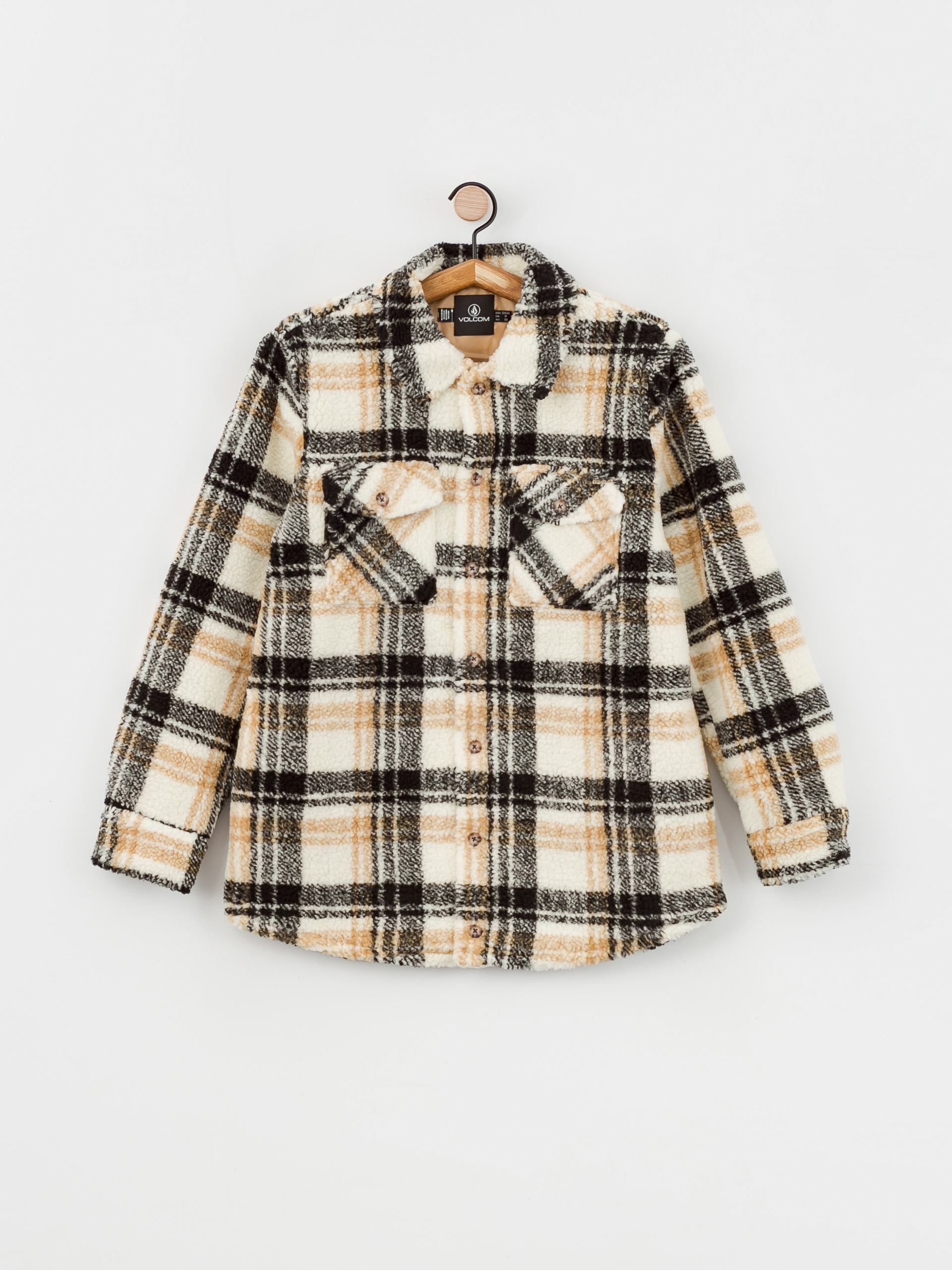 Volcom Яке Silent Sherpa Wmn (hazelnut)