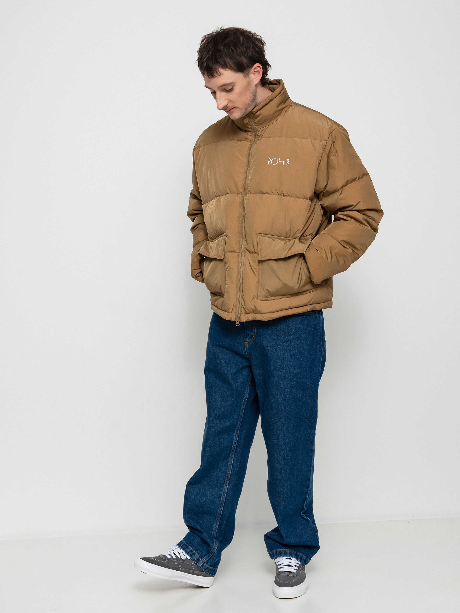 Polar Skate Яке Pocket Puffer (antique gold)