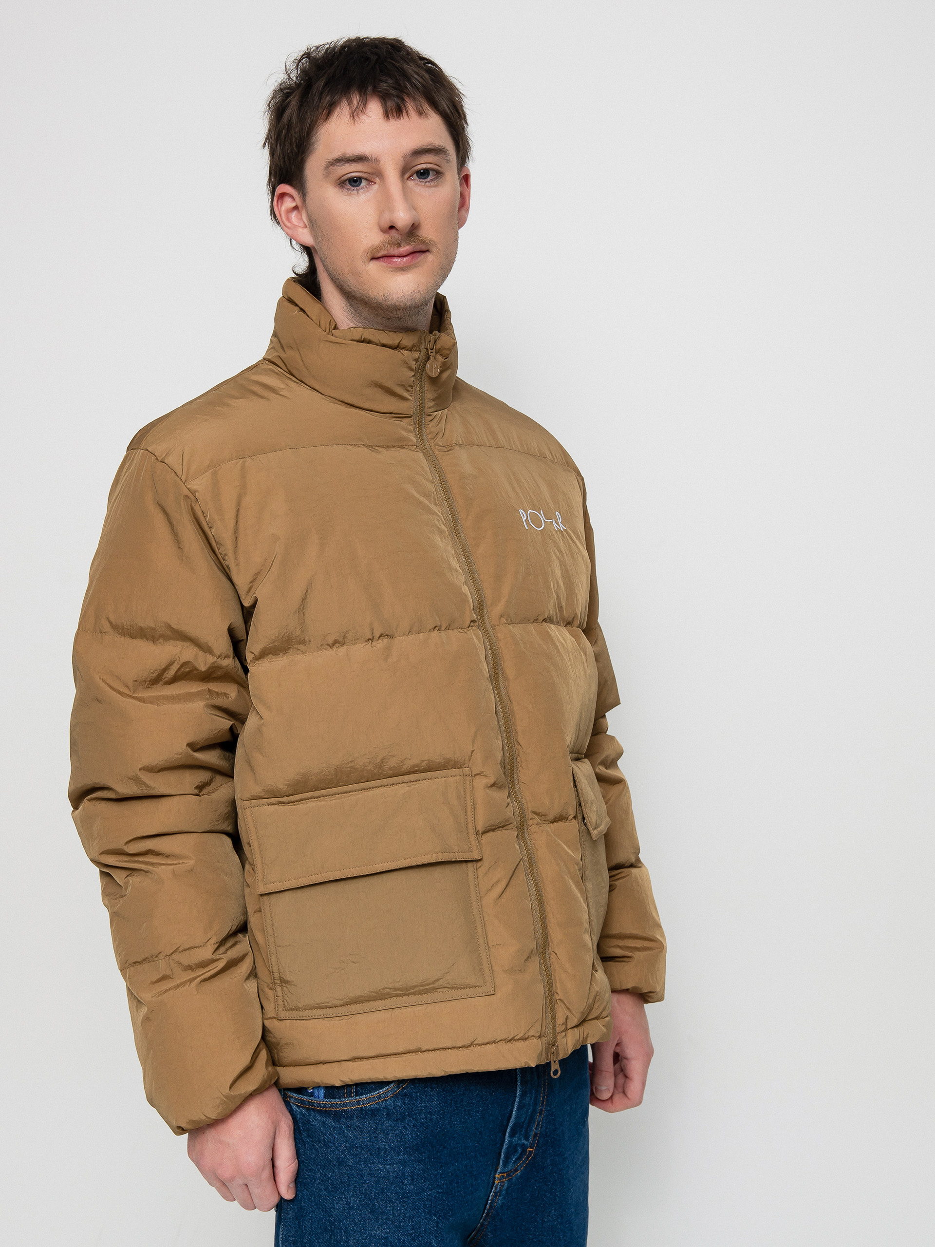 Polar Skate Яке Pocket Puffer (antique gold)