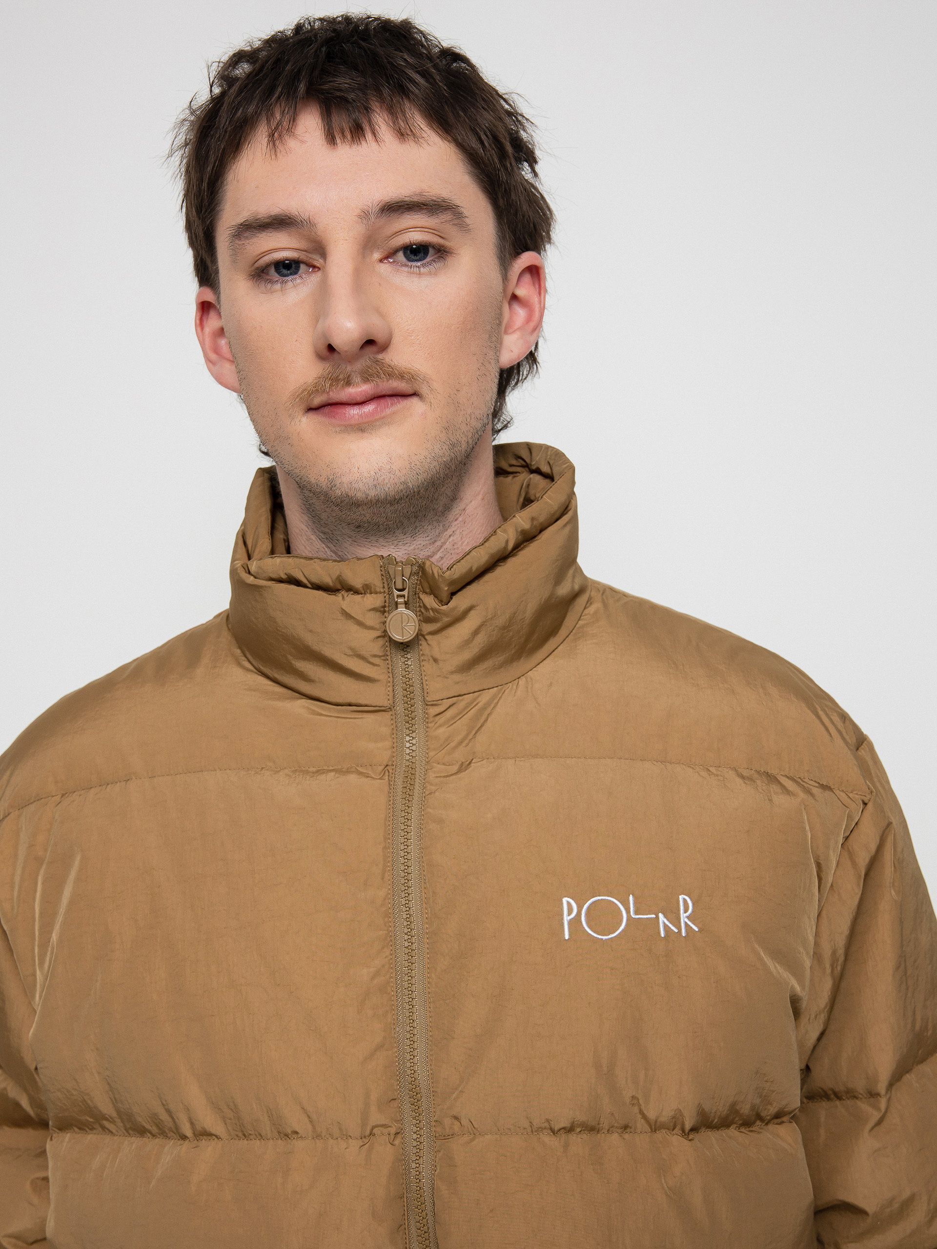 Polar Skate Яке Pocket Puffer (antique gold)