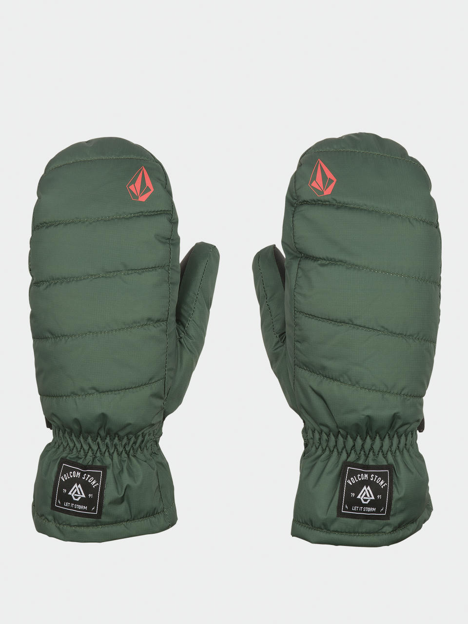 Volcom Ръкавици Puff Puff Mitt Wmn (military)