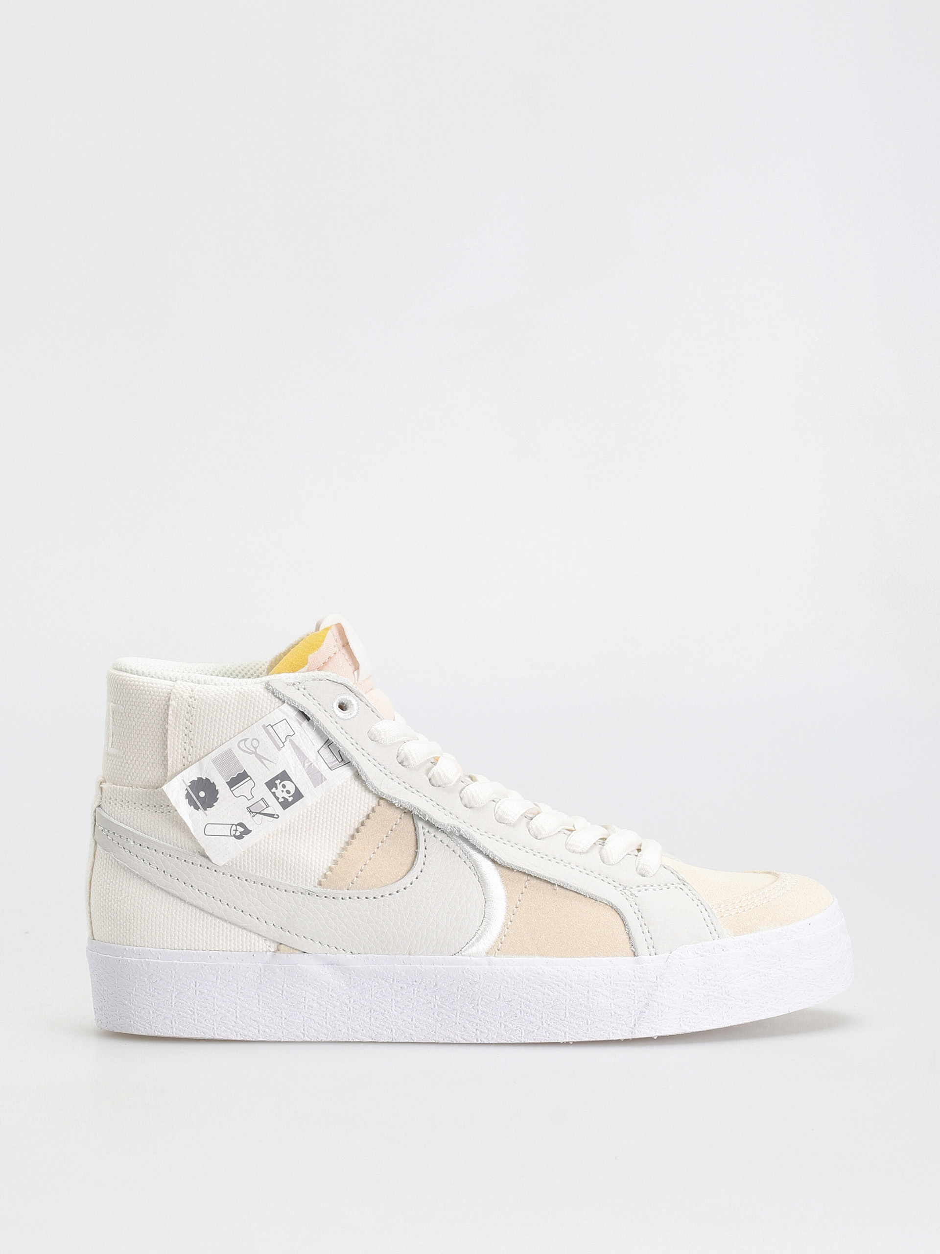 Nike SB Обувки Zoom Blazer Mid Prm (summit white/summit white)