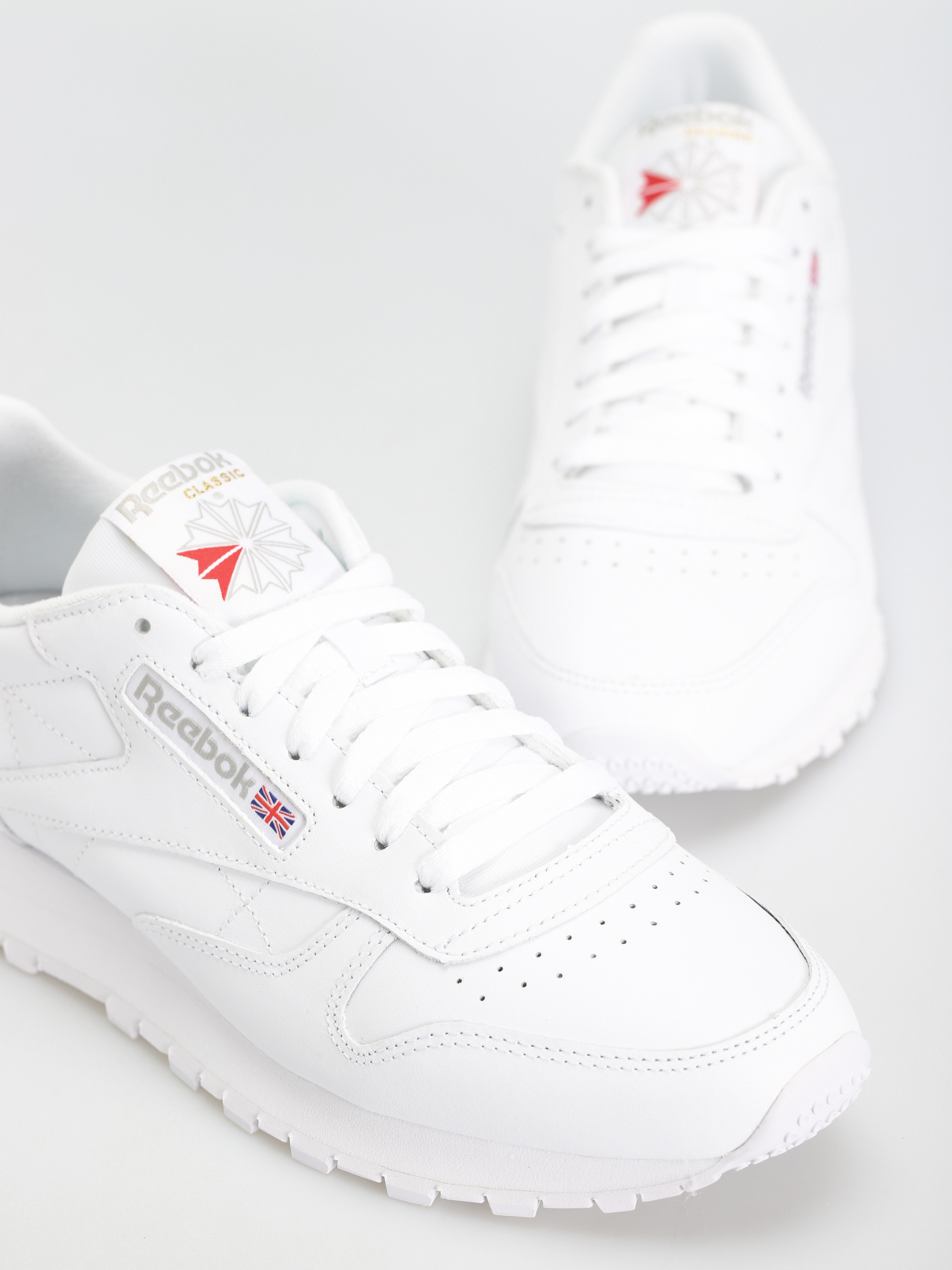 Reebok Обувки Classic Leather (ftwwht/ftwwht/pugry3)