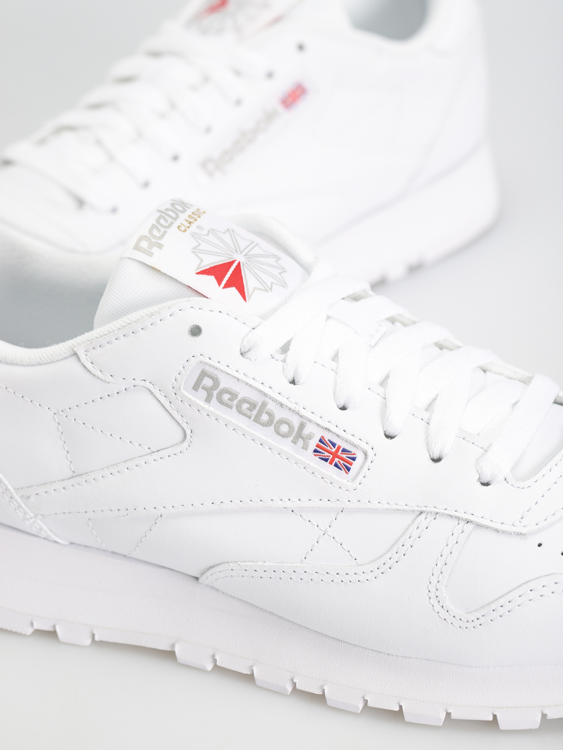 Reebok Обувки Classic Leather (ftwwht/ftwwht/pugry3)