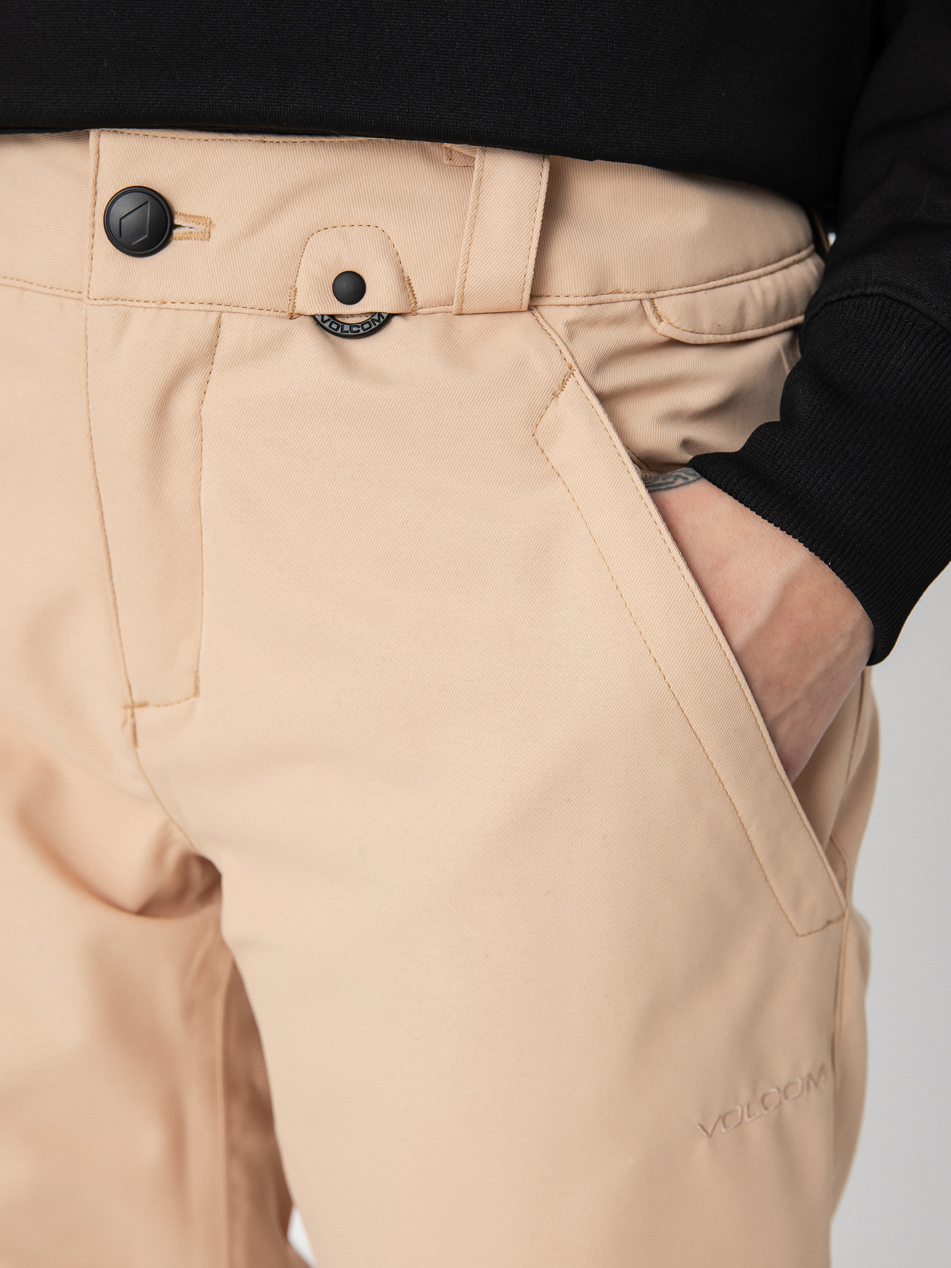 Дамско Volcom Сноуборд панталони Frochickie Ins (sand)