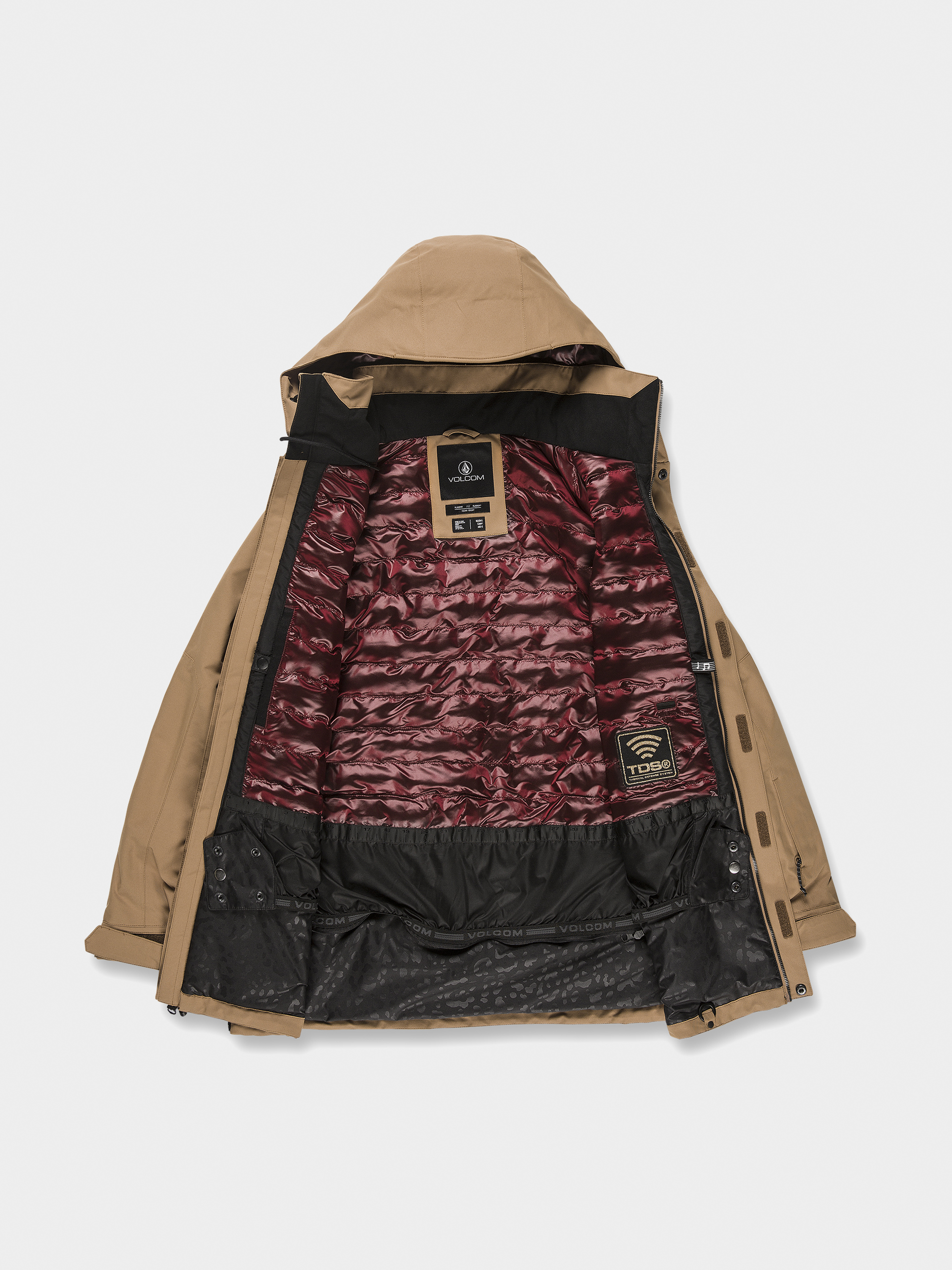 Дамска Volcom Сноуборд яке Paxson 2L Tds Inf Parka (caramel)