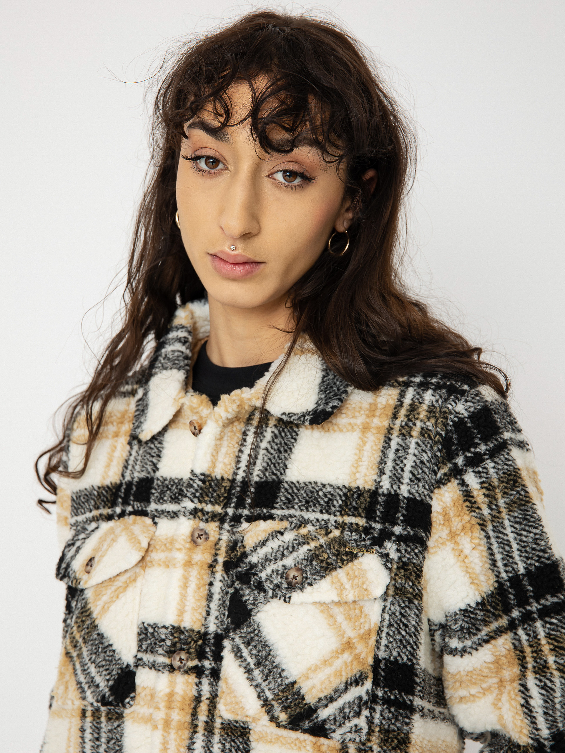 Volcom Яке Silent Sherpa Wmn (hazelnut)