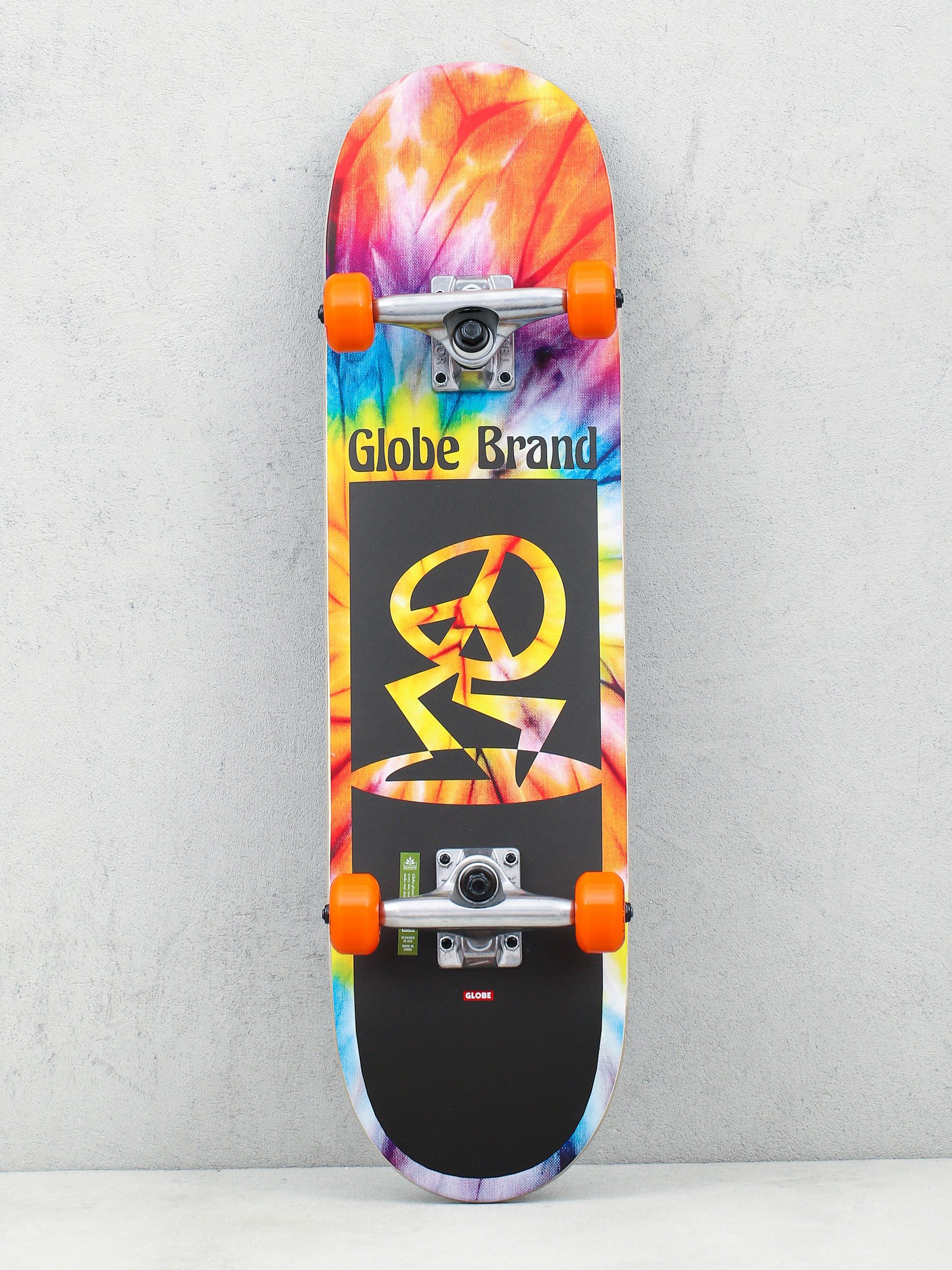 Globe Скейтборд Peace Man Mid (spiral dye/black)