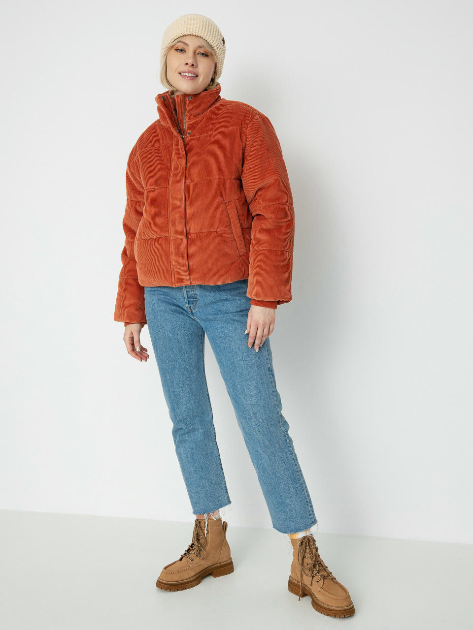 RVCA Яке Eezeh Puffer Wmn (cinnamon)