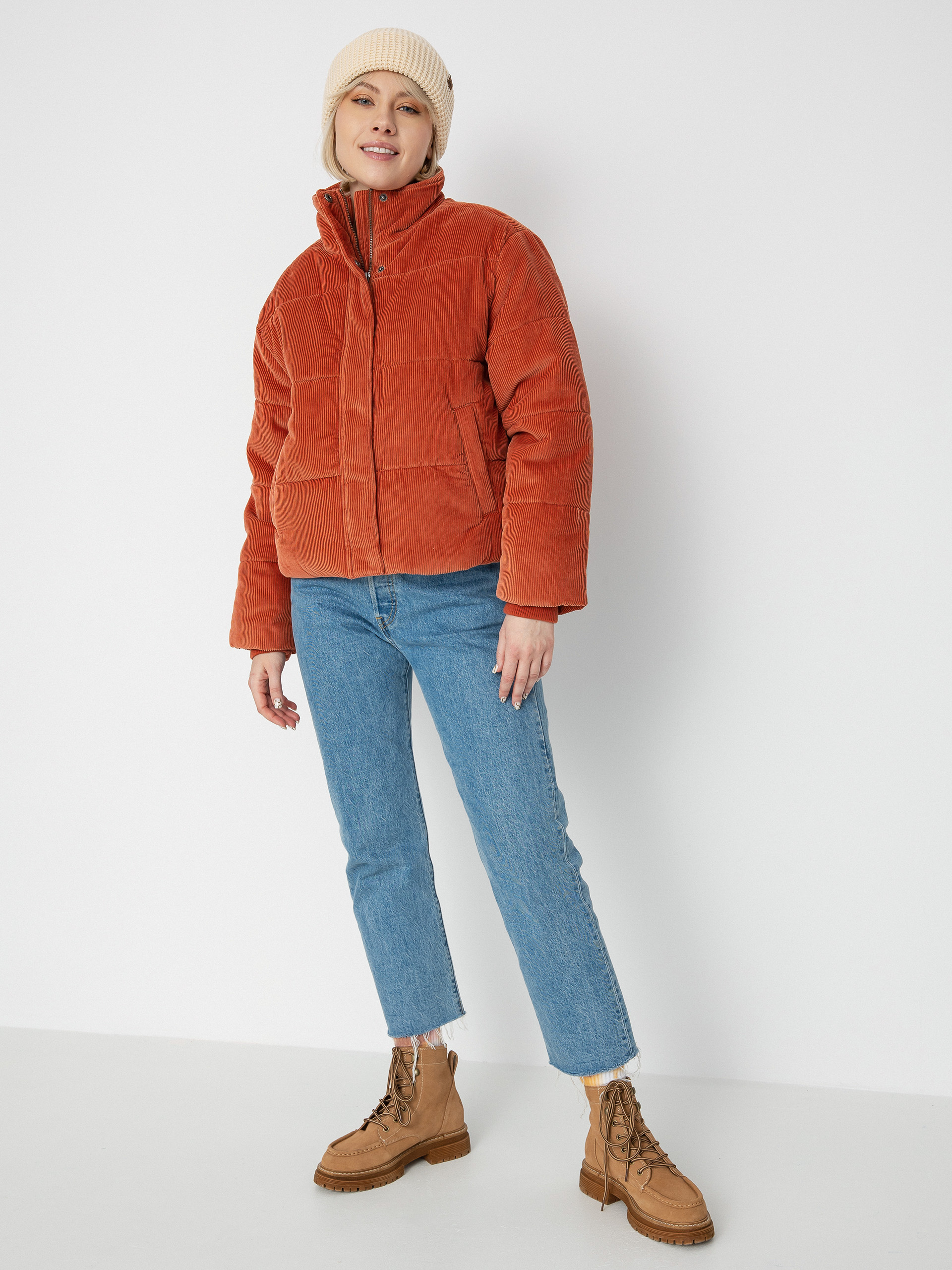 RVCA Яке Eezeh Puffer Wmn (cinnamon)