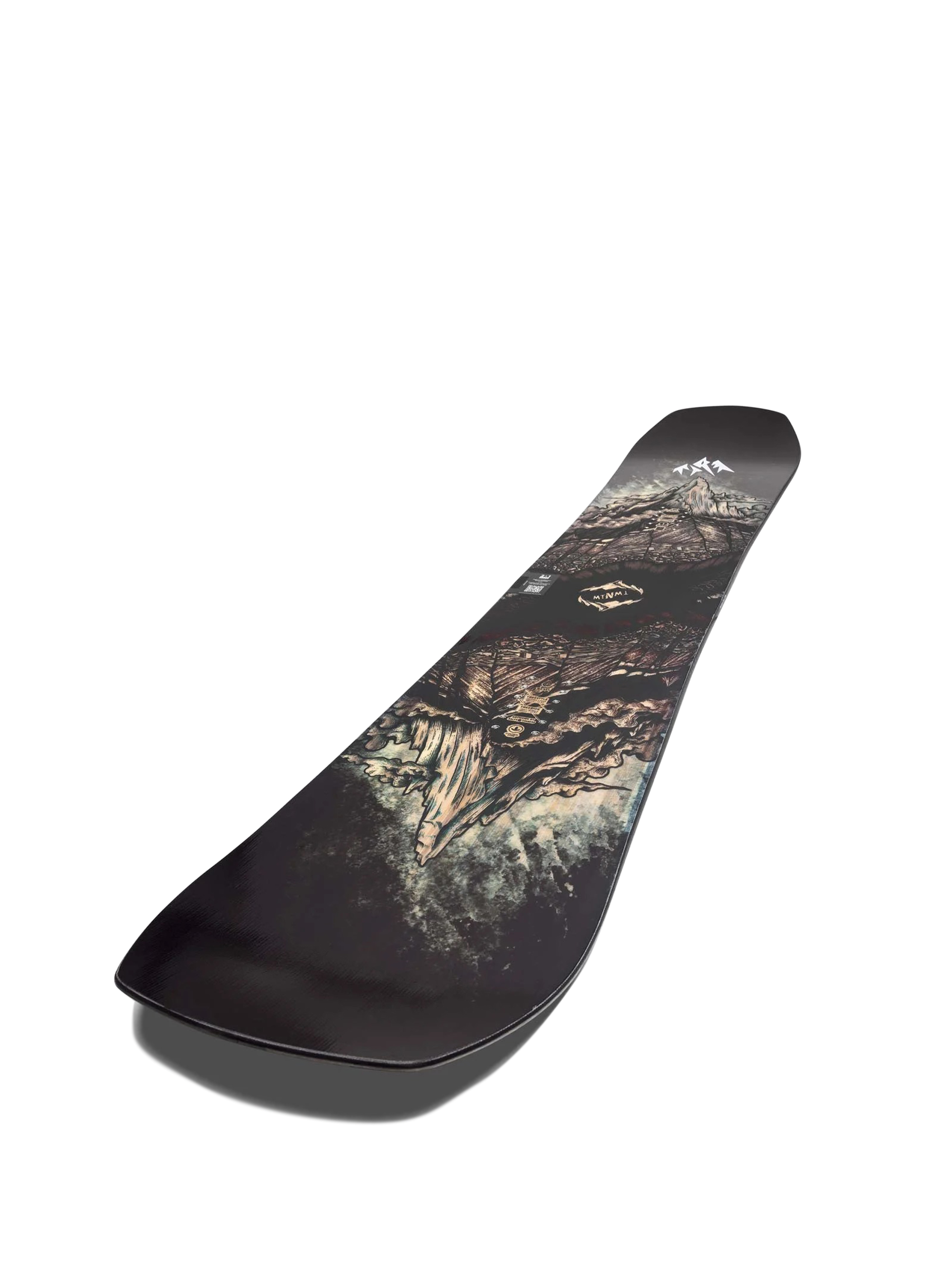 Jones Snowboards Сноуборд Mountain Twin - шарен (black/blue)