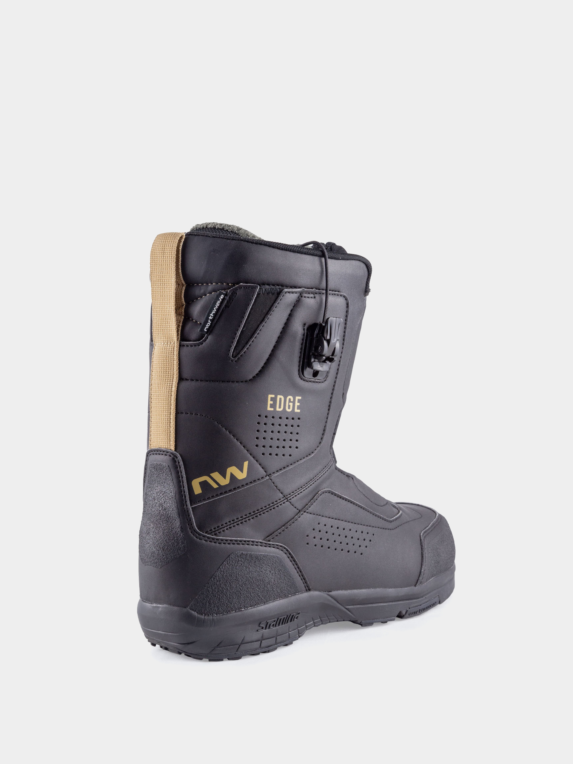 Мъжко Northwave Сноуборд обувки Edge Hybrid (black/sand)