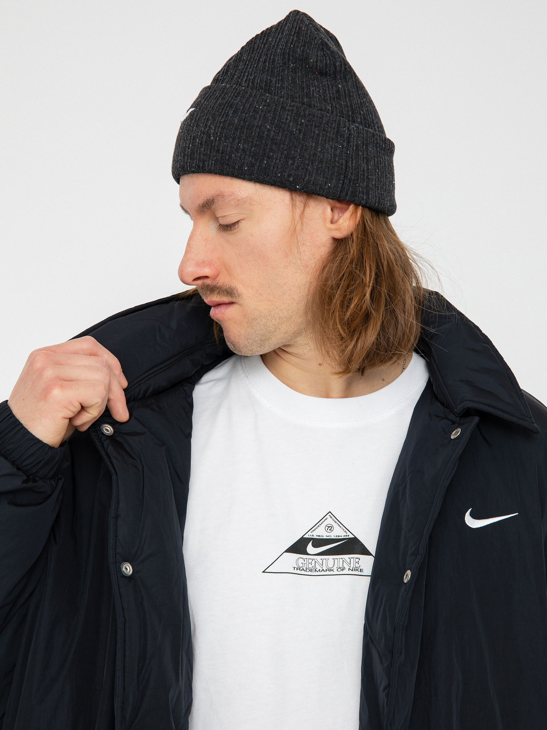 Nike SB Яке Tf Filled Coaches (black/white)