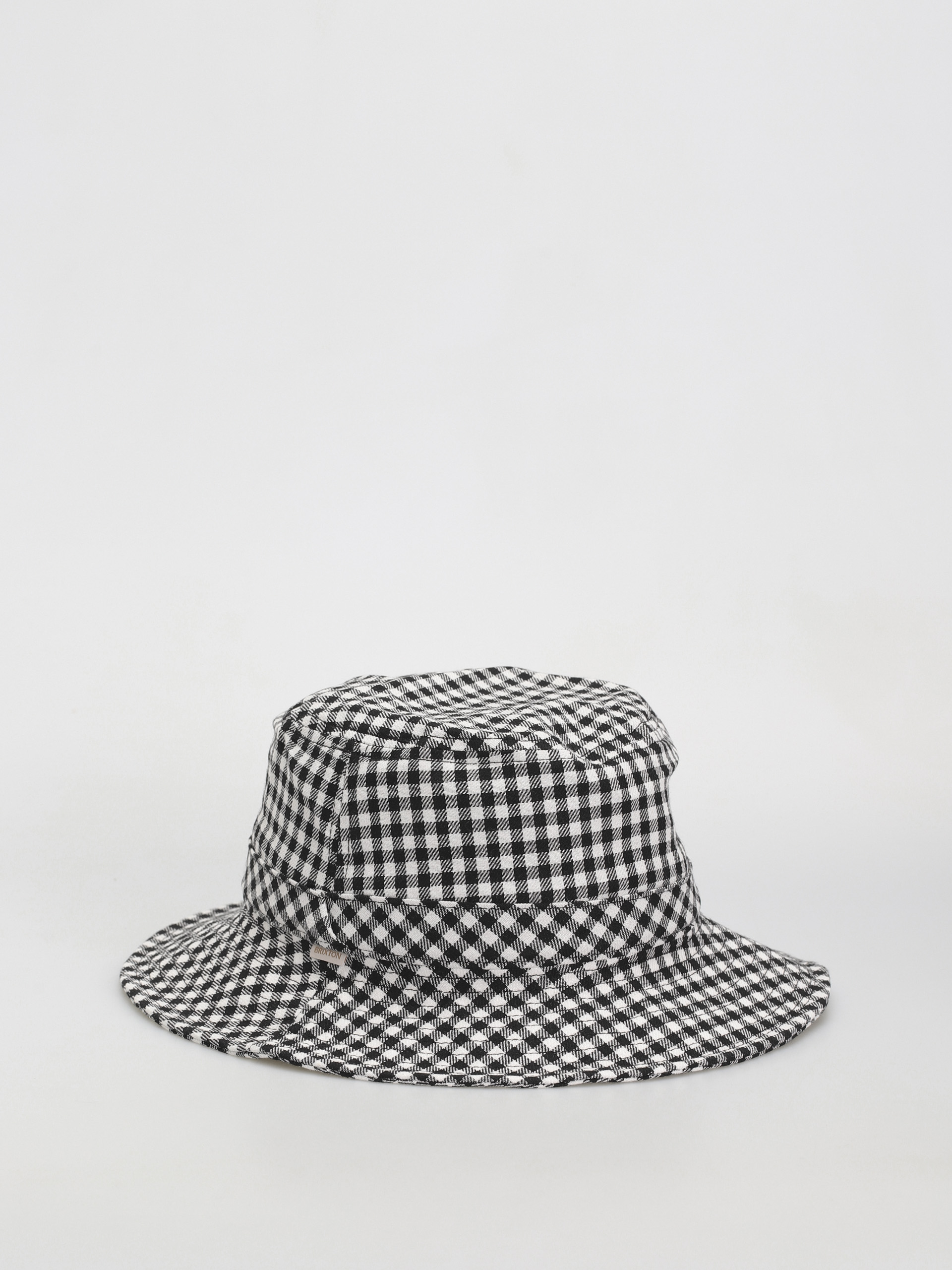 Brixton Шапка с периферия Petra Packable Bucket Hat (black gingham)
