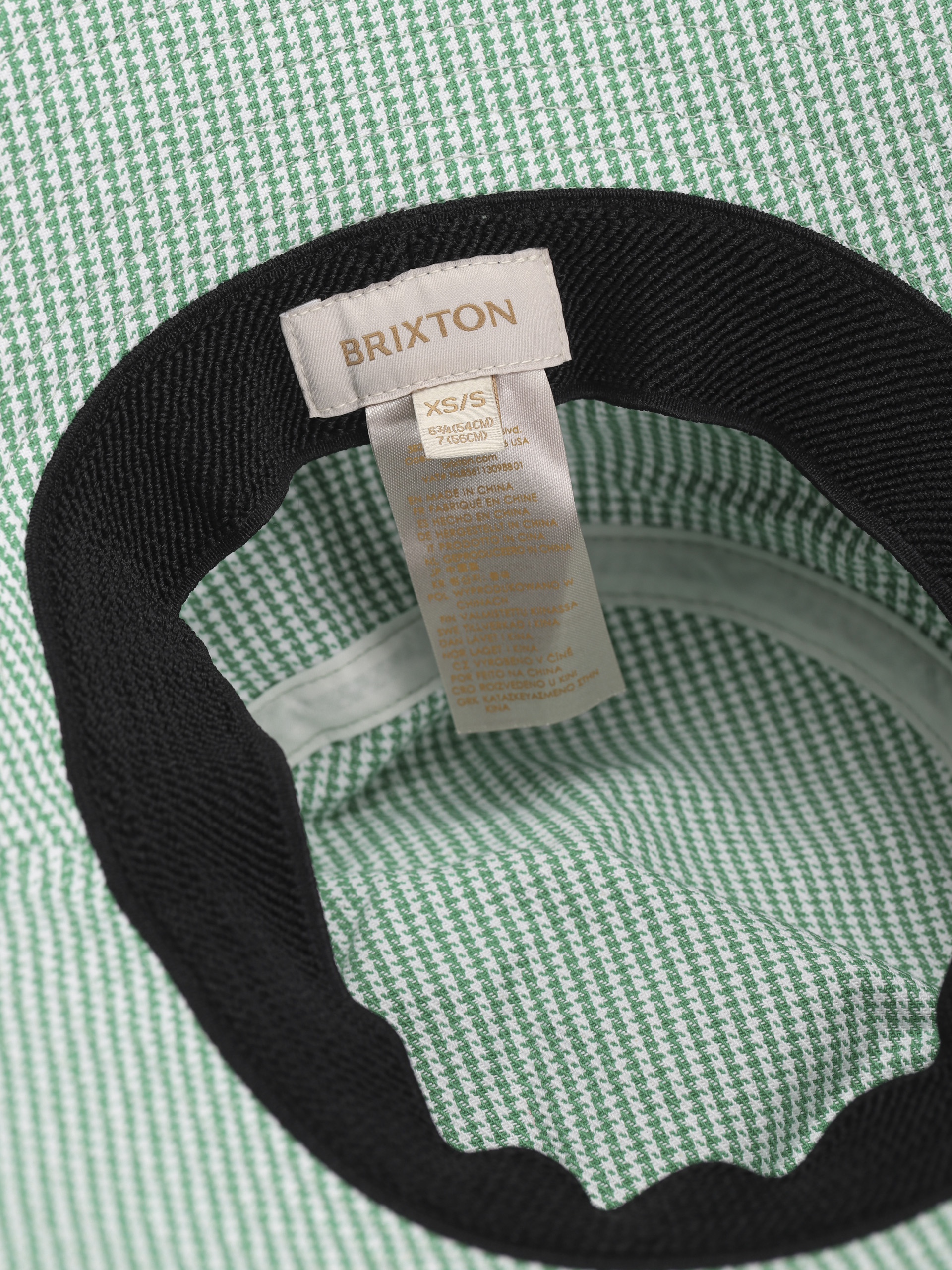 Brixton Шапка с периферия Petra Packable Bucket Hat (leprechaun)