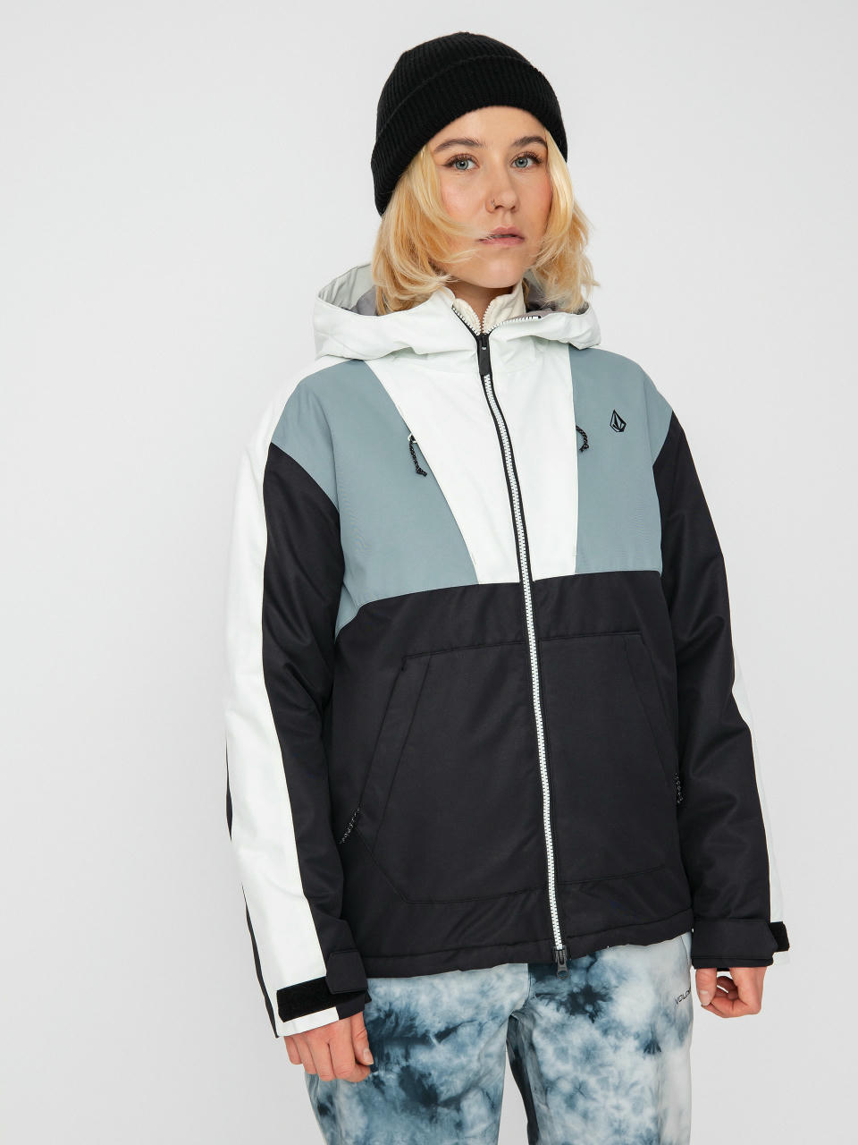 Дамска Volcom Сноуборд яке Rossland Ins (ice green)