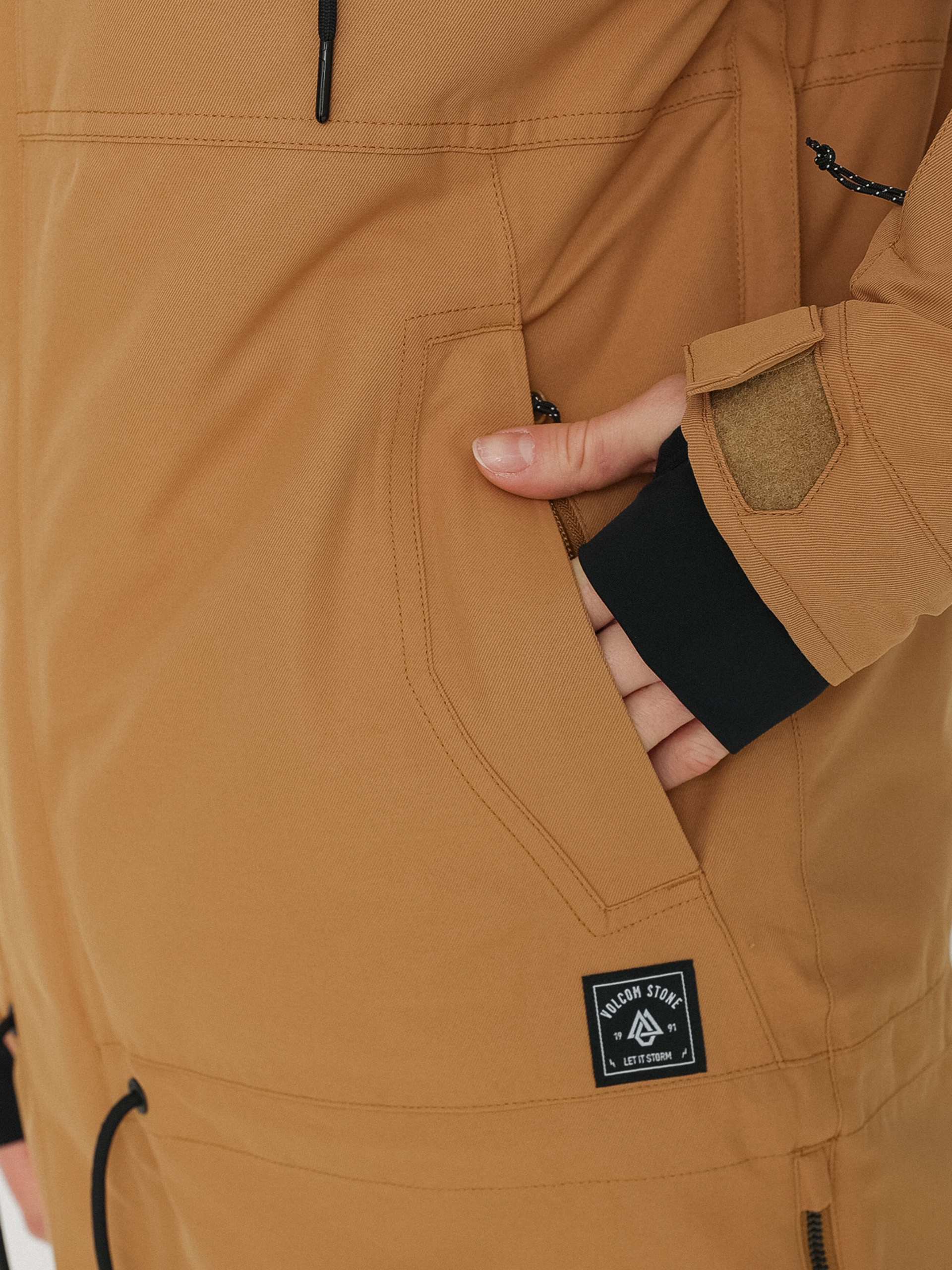 Дамска Volcom Сноуборд яке Paxson 2L Tds Inf Parka (caramel)