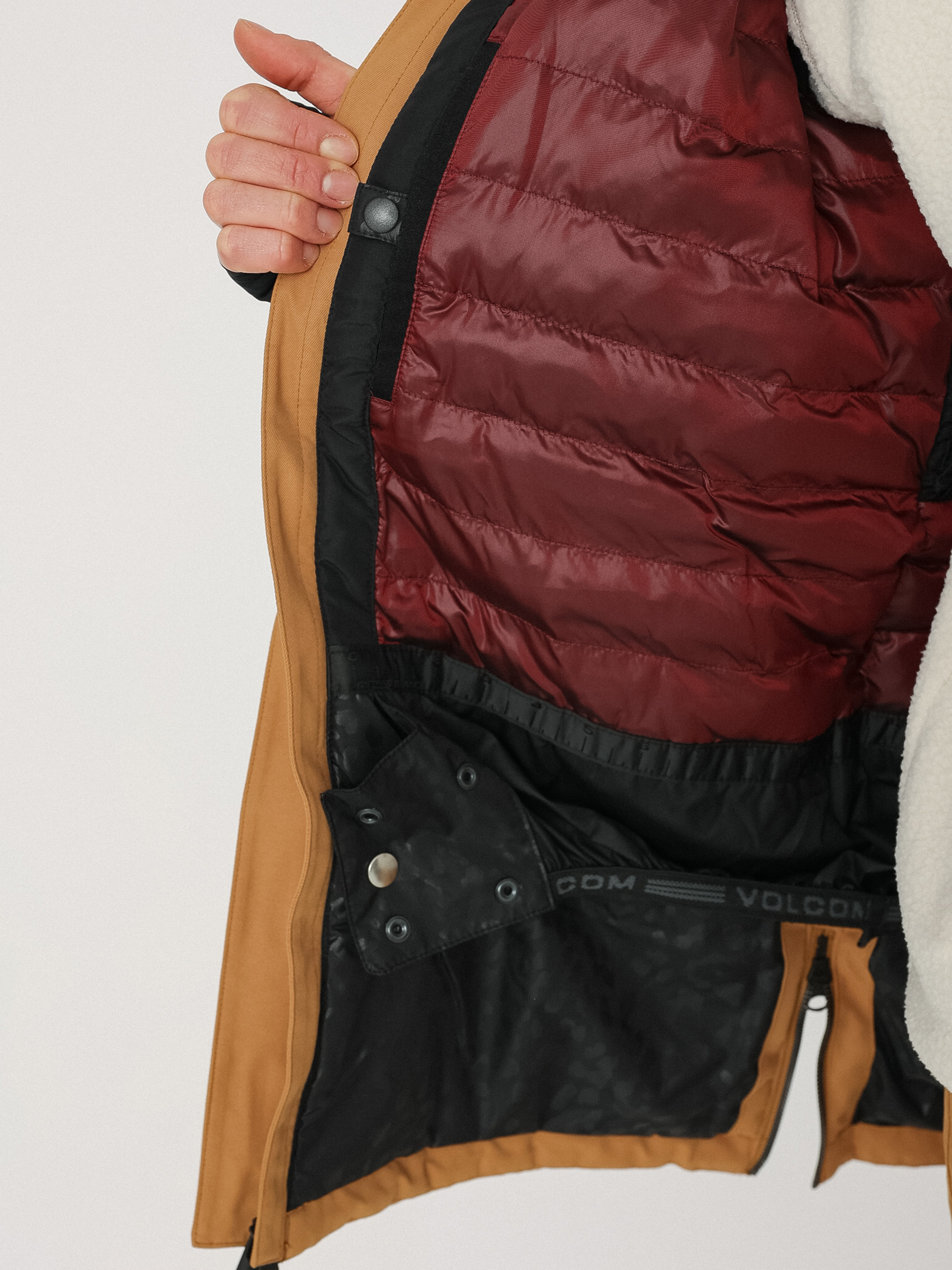 Дамска Volcom Сноуборд яке Paxson 2L Tds Inf Parka (caramel)