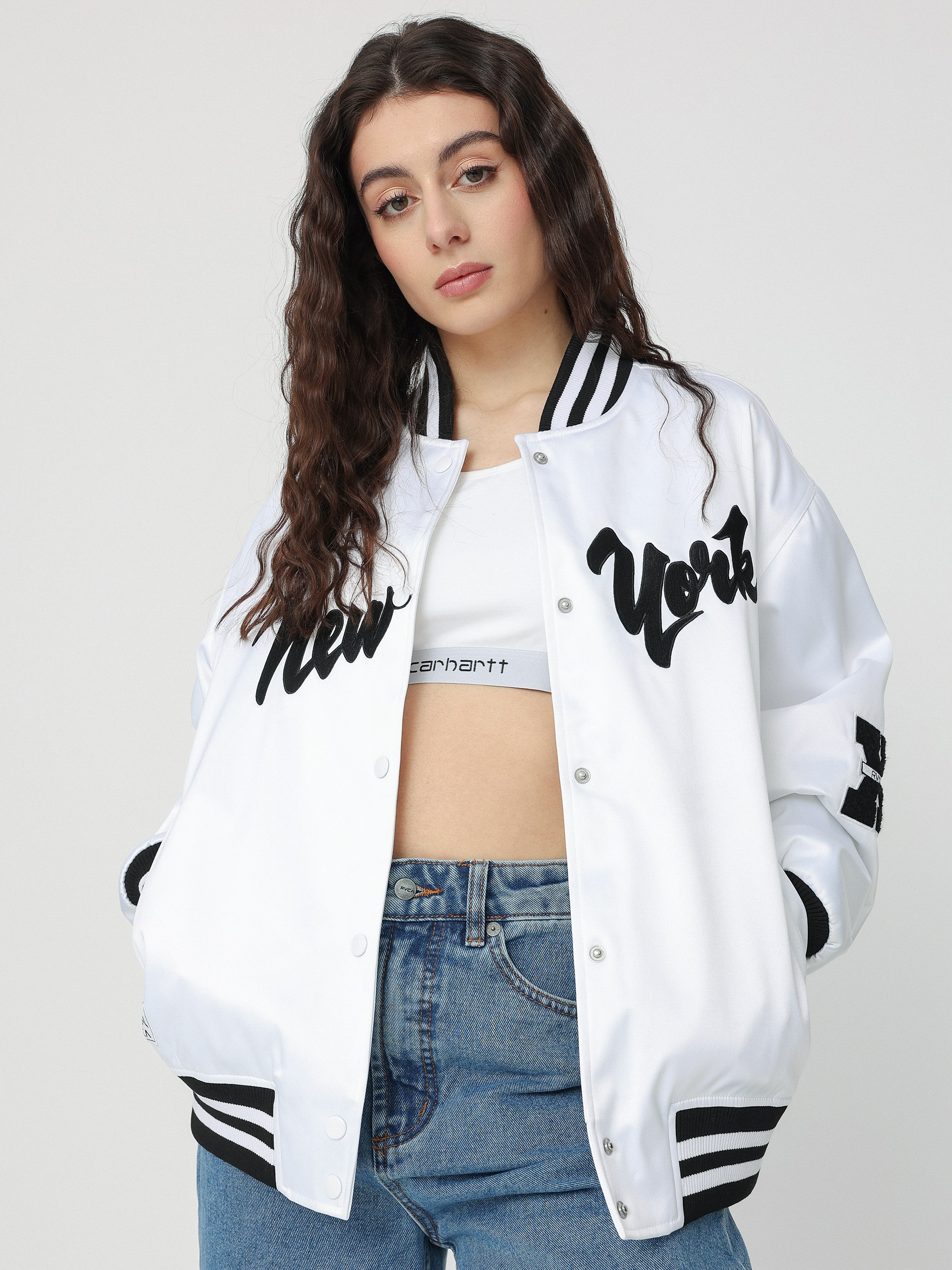 RVCA Яке Stopper Wmn (whisper white)