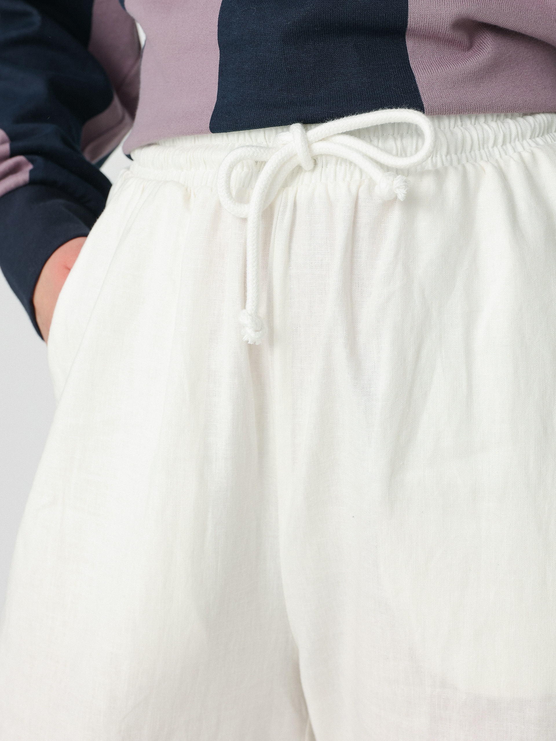 adidas Originals Панталони Linen Tp Wmn (nondye)