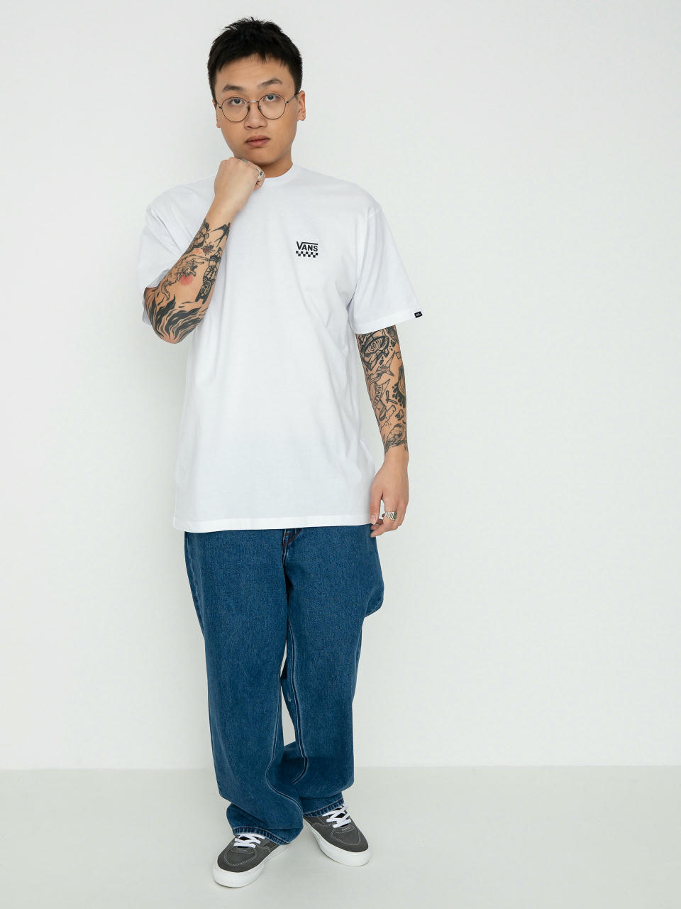 Vans Тениска Left Chest Logo II (white)