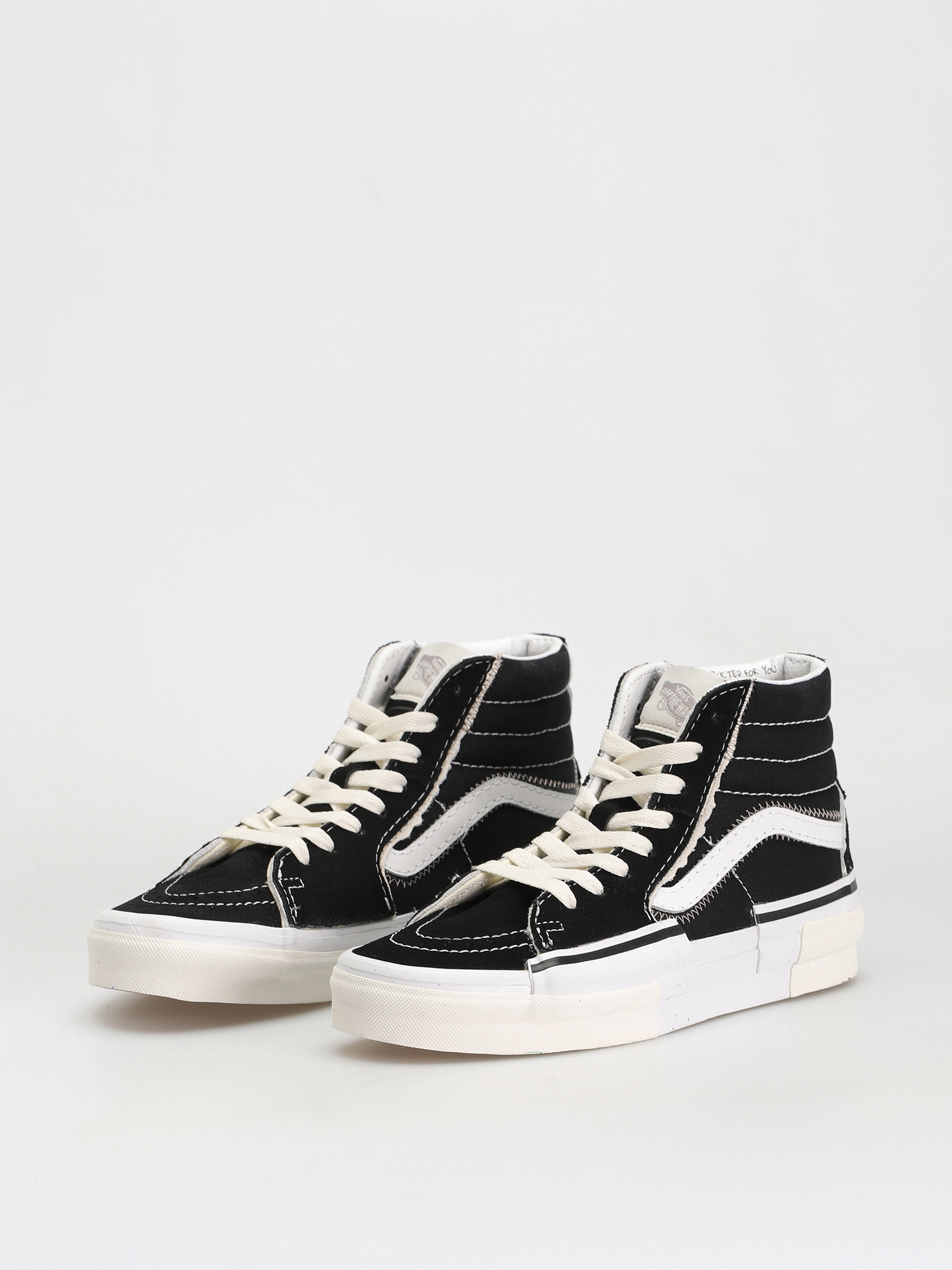 Vans Обувки Sk8 Hi Reconstruct (black/true white)