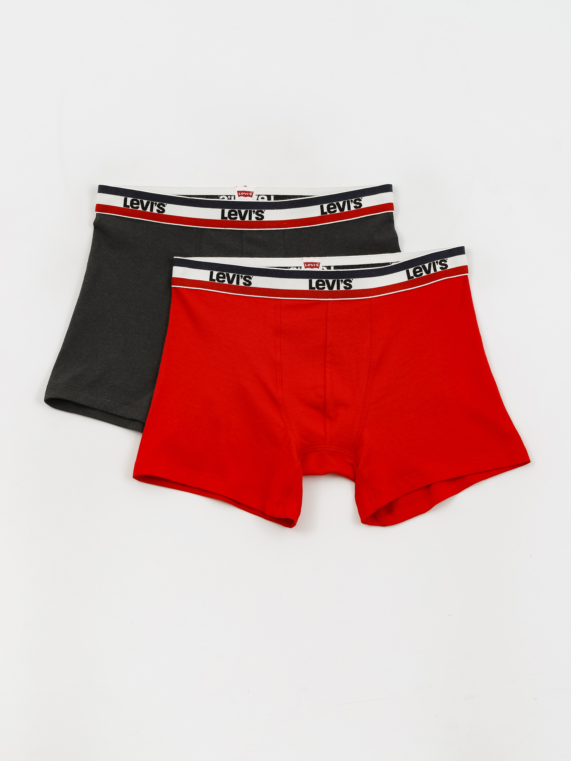 Levi's® Бельо Bokserki Logo Boxer Organic (red/black)